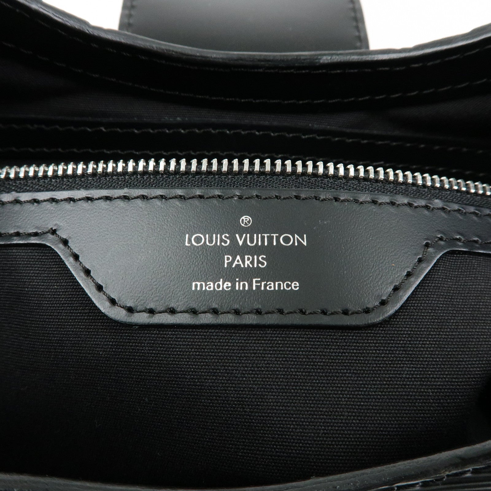 Louis Vuitton Epi Leather Sac Montaigne Hand Bag Noir M59302