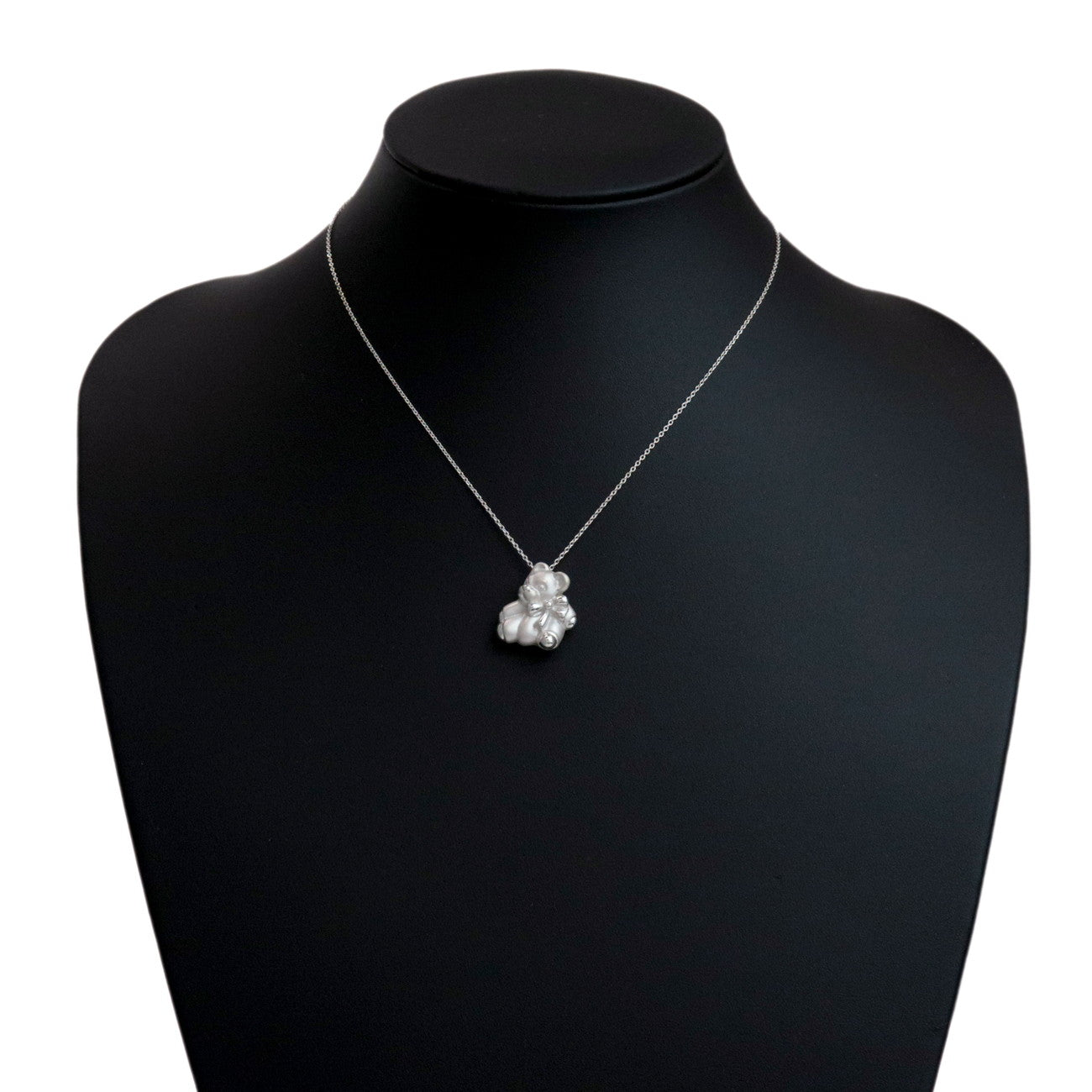 Tiffany & Co Teddy Bear Necklace SV925 Silver