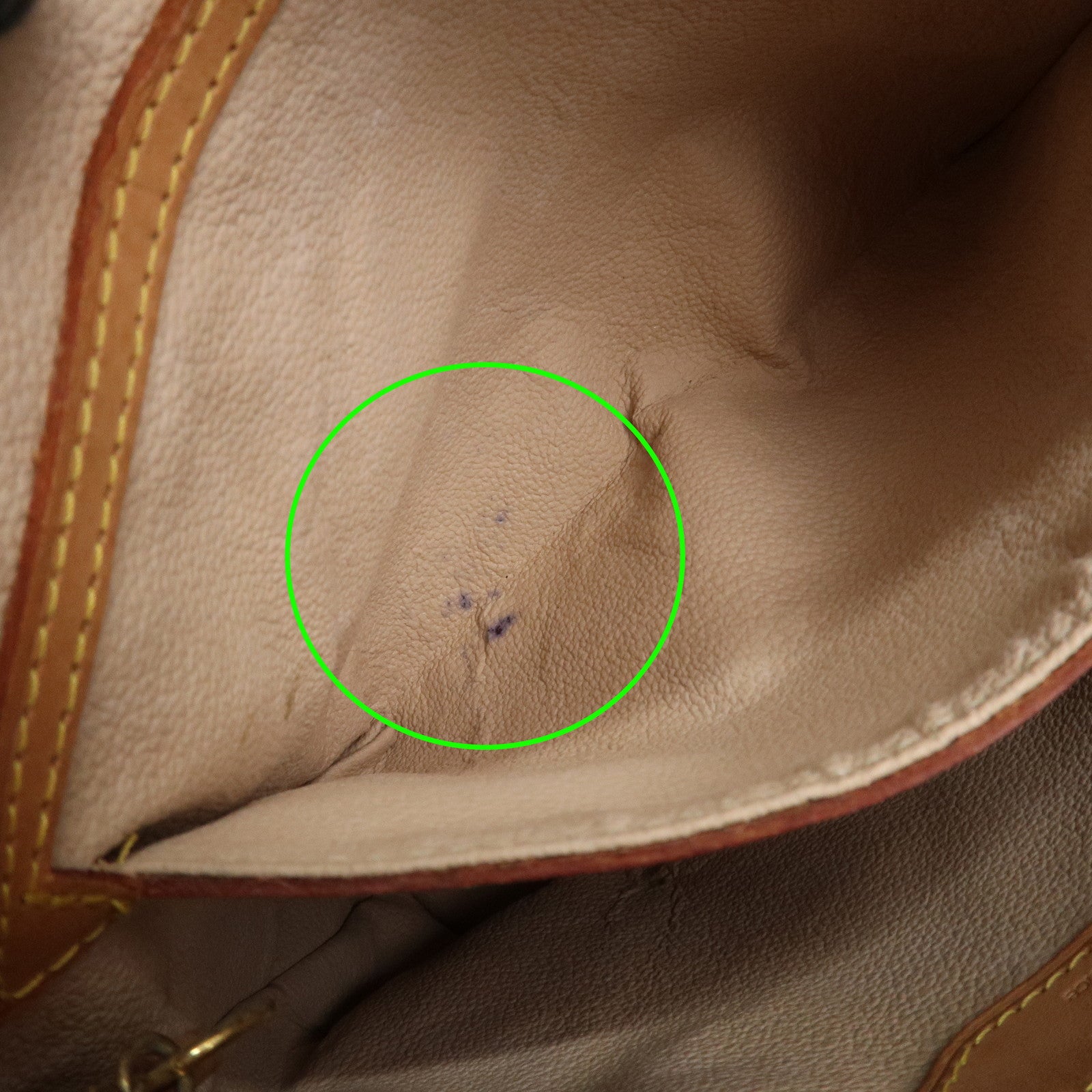 Louis Vuitton Monogram Canvas Bucket PM Hand Bag Brown M42238