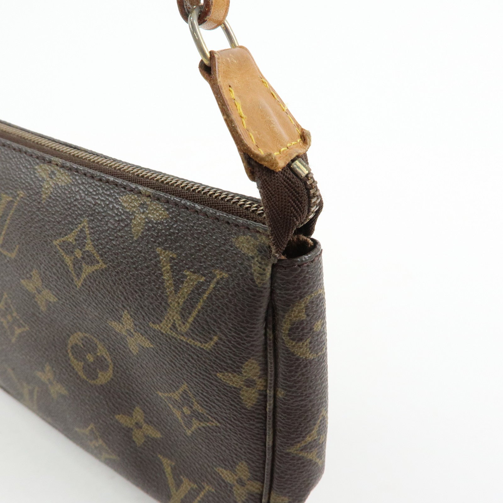 Louis Vuitton Monogram Pochette Accessoires Pouch Hand Bag M51980