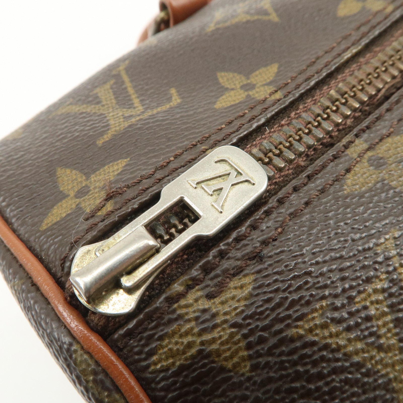 Louis Vuitton Monogram Papillon 30 Hand Bag Brown Oly Style M51365