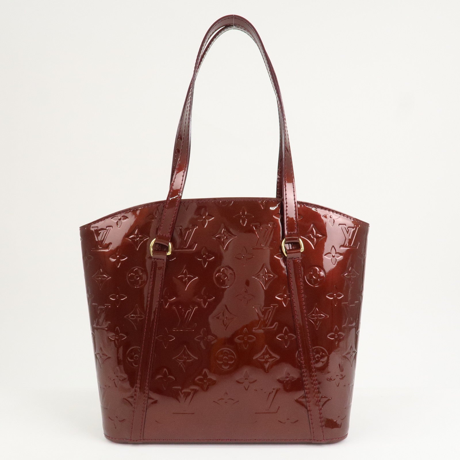 Louis Vuitton Monogram Vernis Avalon MM Tote Bag Amarante M91567