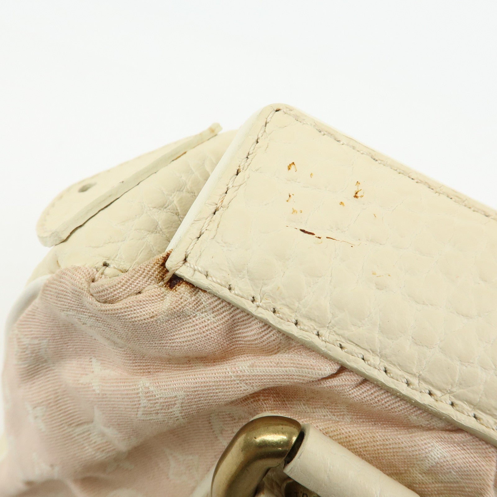 Louis Vuitton Monogram Mini Lin Trapes PM Rose M40062