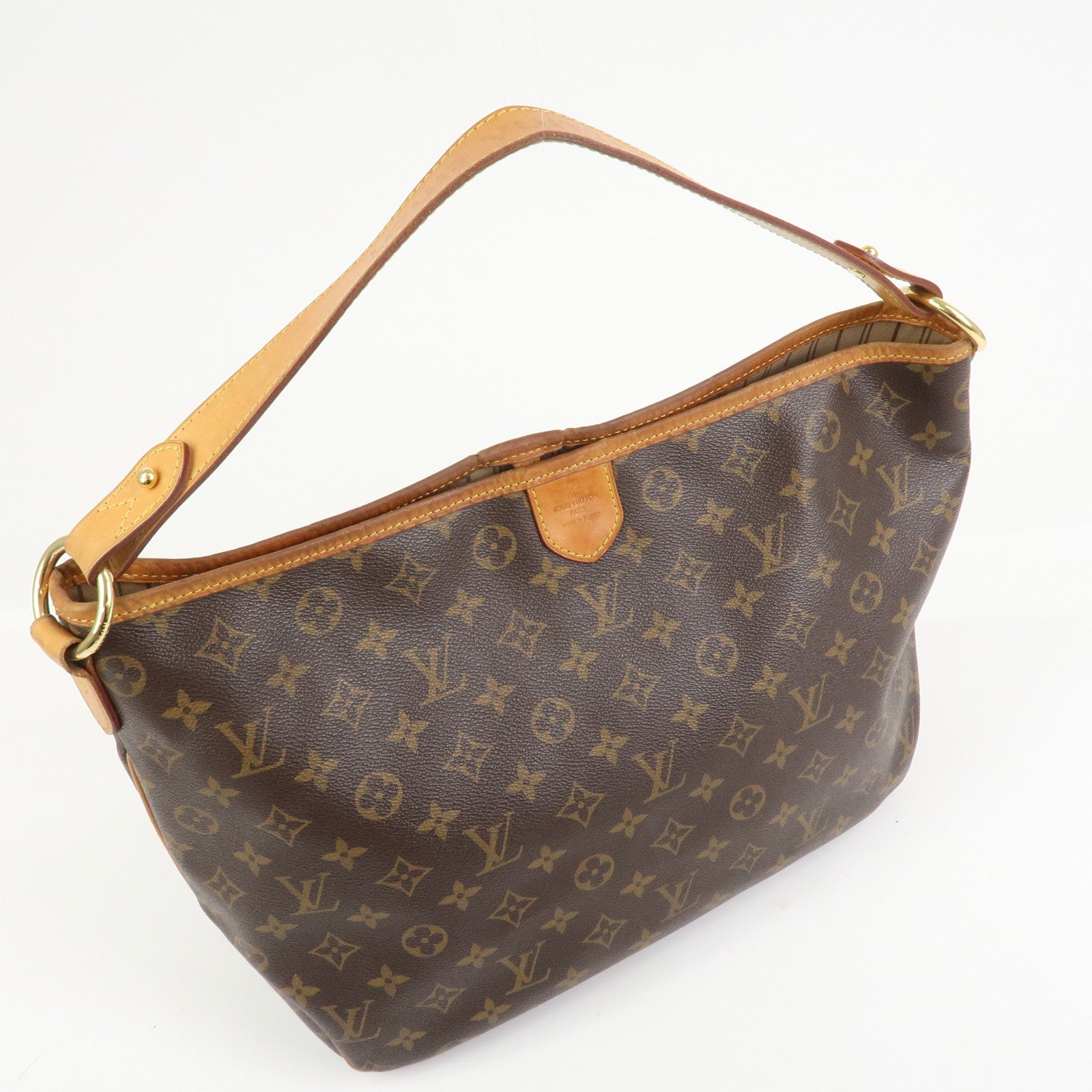 Louis Vuitton Monogram Delightful PM Shoulder Bag Brown M40352