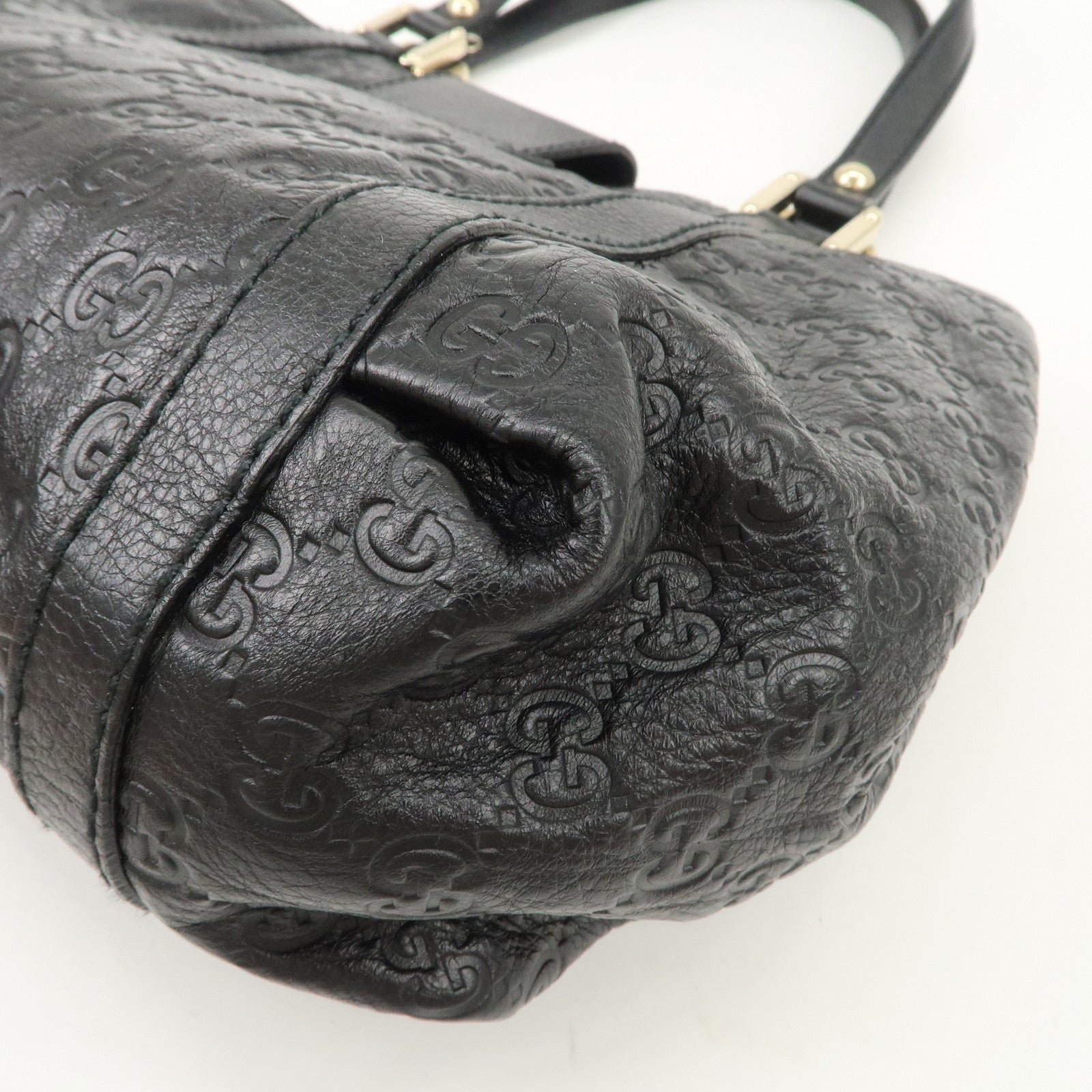 GUCCI Guccissima Leather Tote Bag Hand Bag Shoulder Bag 211937