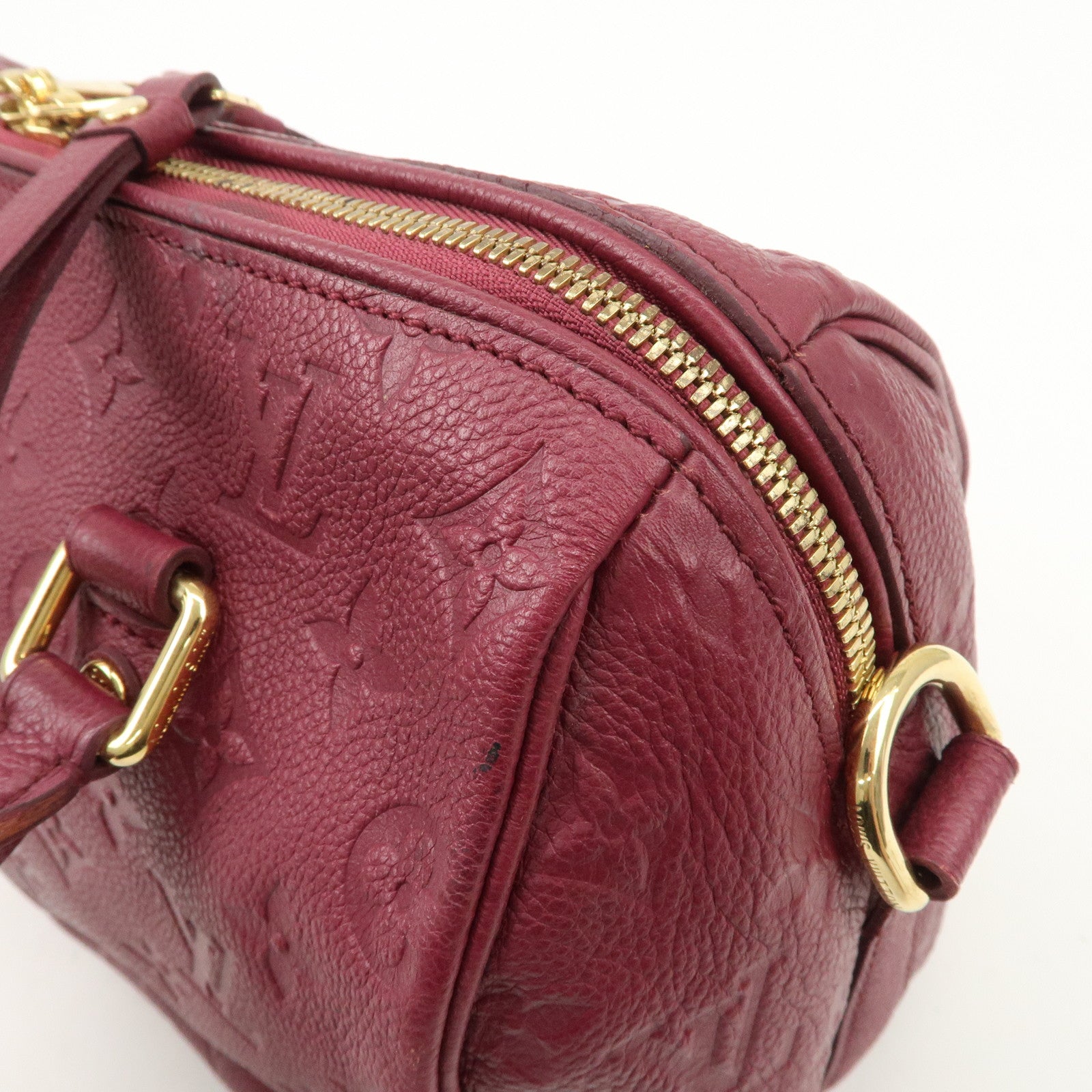 Louis Vuitton Monogram Empreinte Speedy Bandouliere 25 M40764 Used