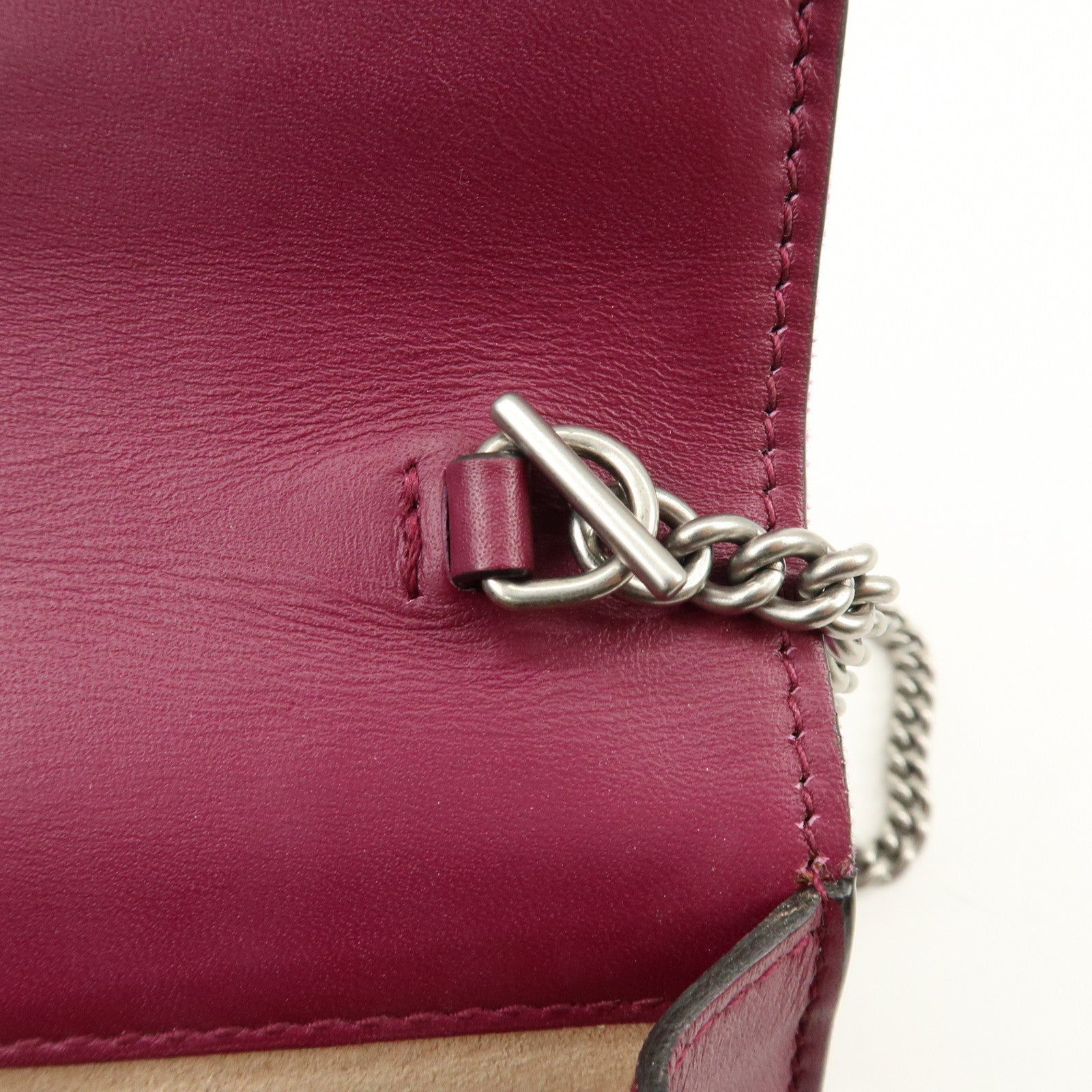 GUCCI Dionysus Super Mini Bag Suede Leather Shoulder Bag 476432