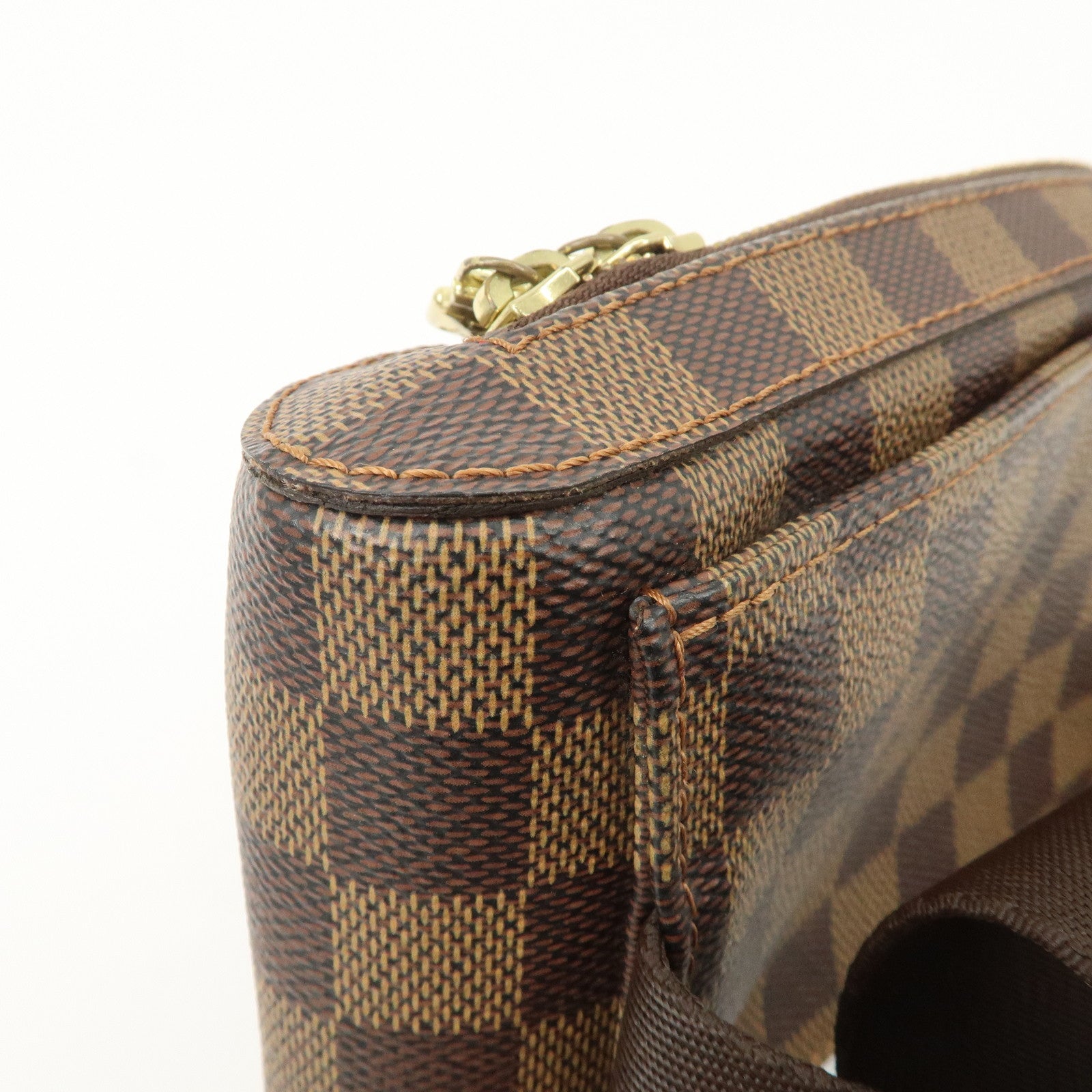 Louis Vuitton Damier Ebene Geronimos Crossbody Bag Waist Bag N51994 Used