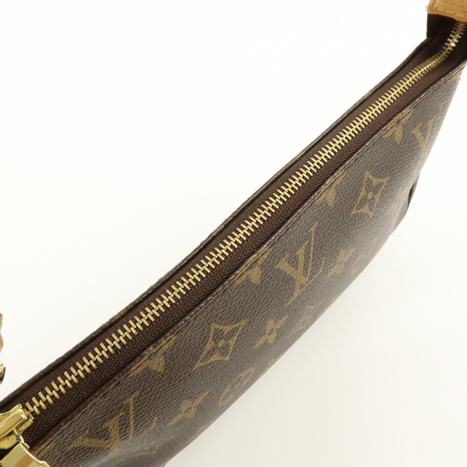 Louis Vuitton Monogram Pochette Accessoires Pouch Hand Bag M51980
