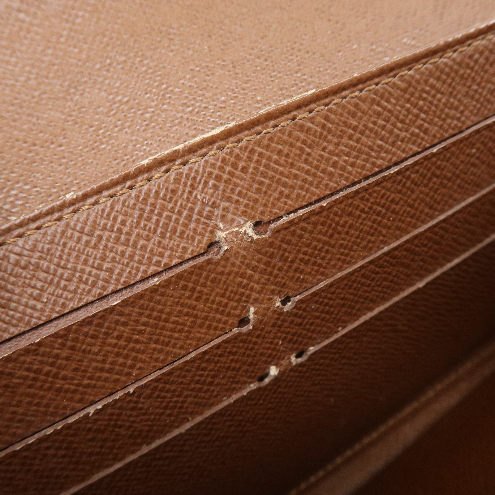 Louis Vuitton Monogram Portefeuille Sarah Long Wallet Brown M61734
