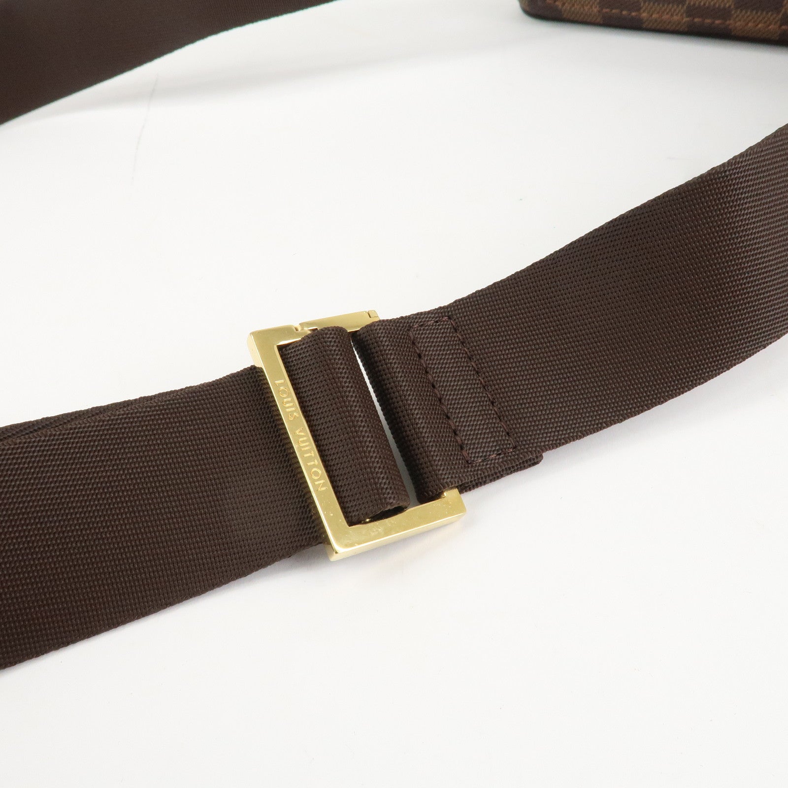 Louis Vuitton Damier Ebene Geronimos Crossbody Bag Waist Bag N51994 Used