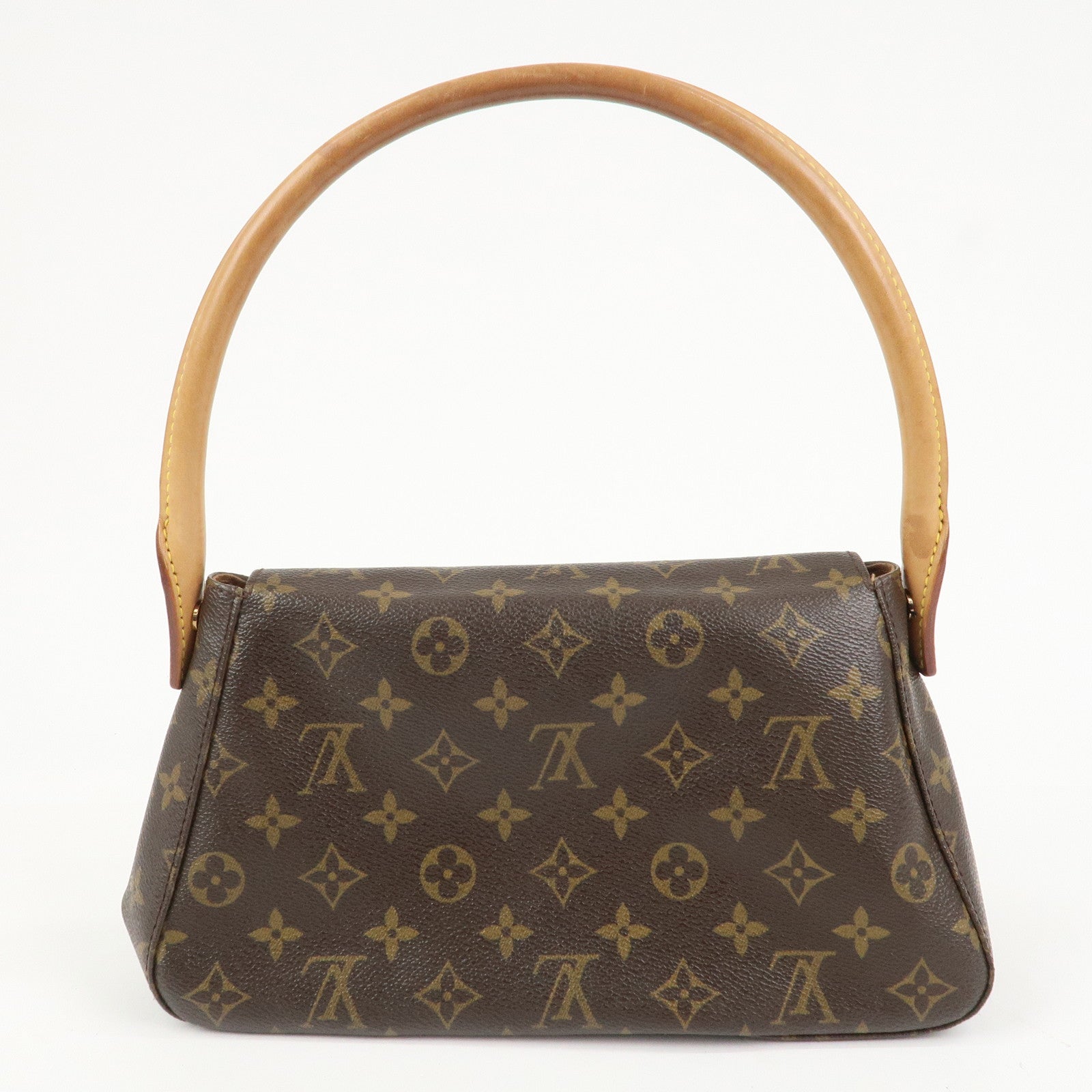 Louis Vuitton Monogram Mini Looping Shoulder Bag Brown M51147