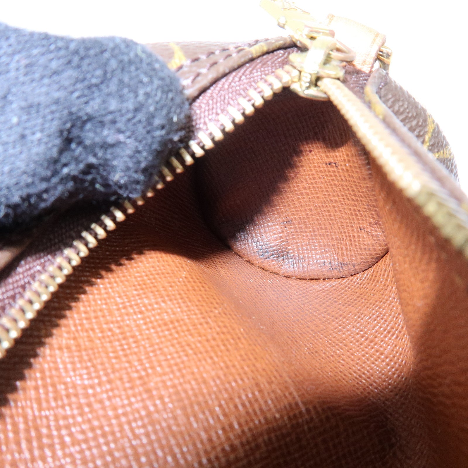 Louis Vuitton Monogram Mini Pouch for Papillon Bag Brown