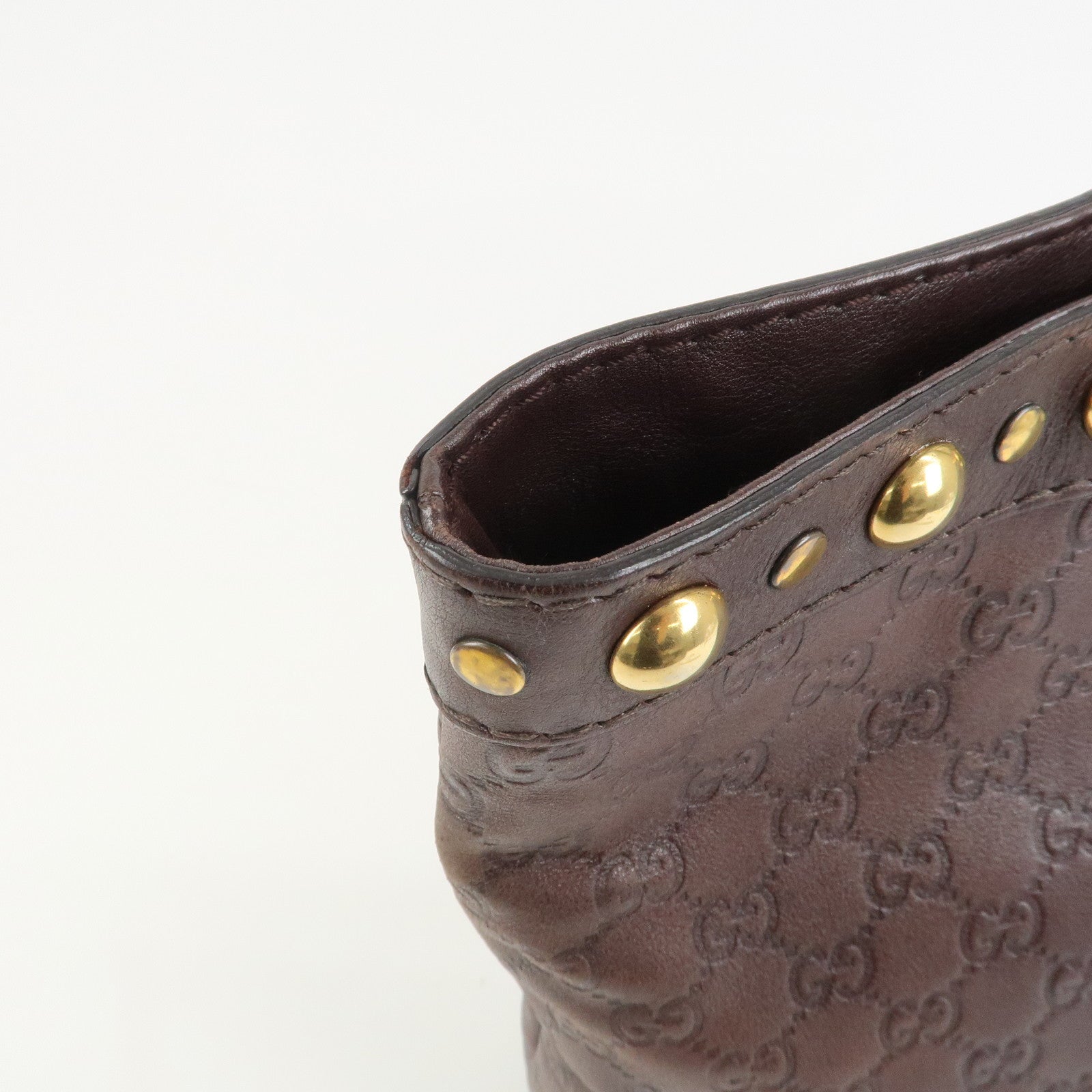 GUCCI Guccissima Leather Tote Bag Shoulder Bag Hand Bag 208940