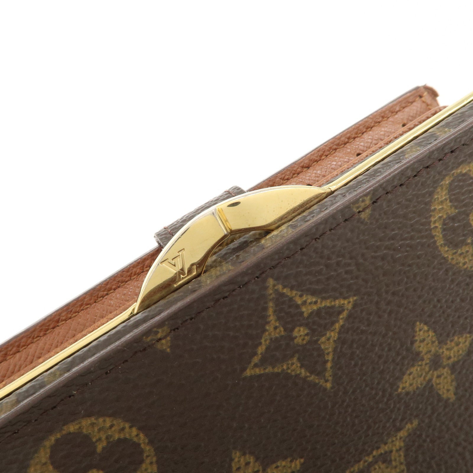 Louis Vuitton Monogram Portefeuille Viennois Wallet Brown M61674 Used