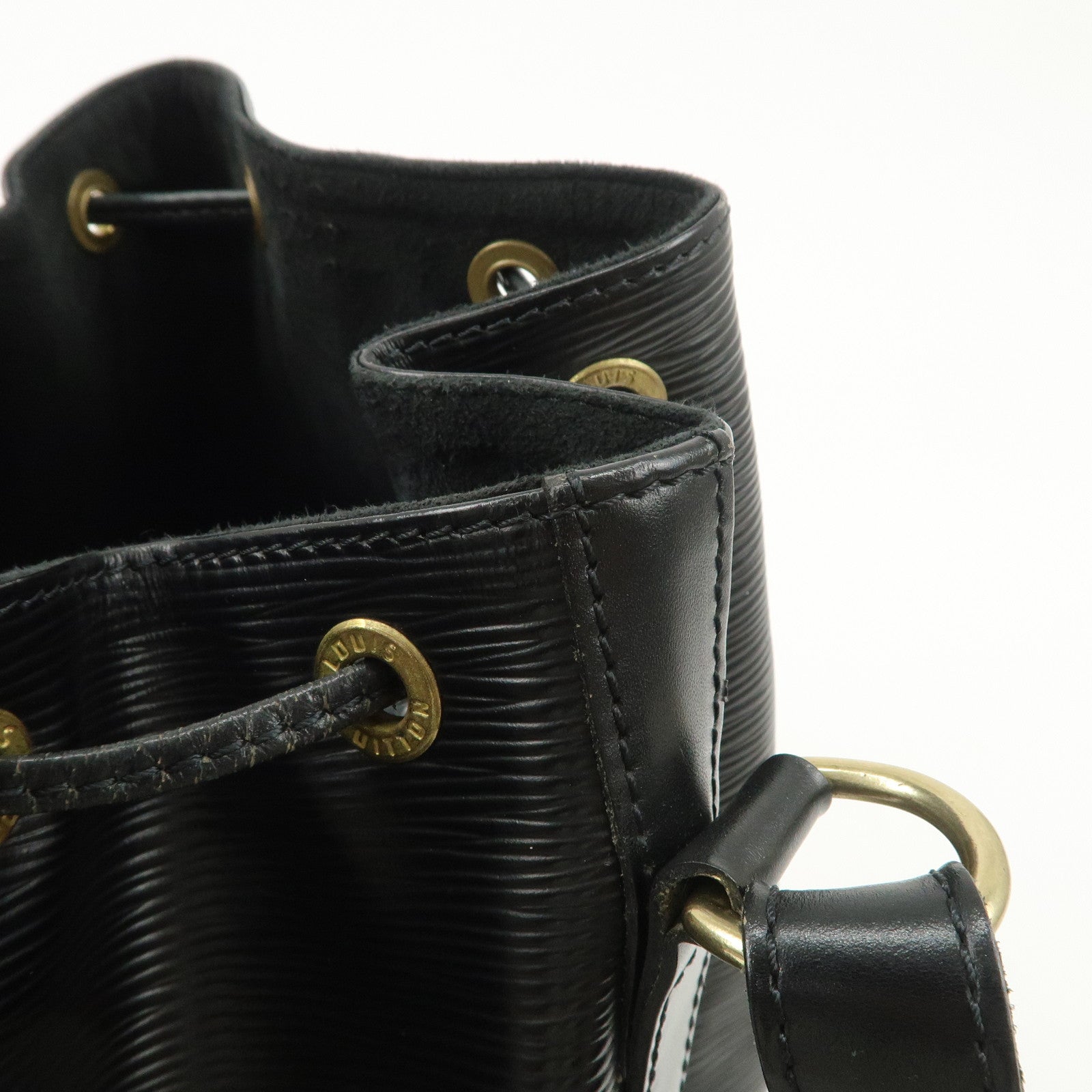 Louis Vuitton Epi Petit Noe Shoulder Bag Noir Black M59012