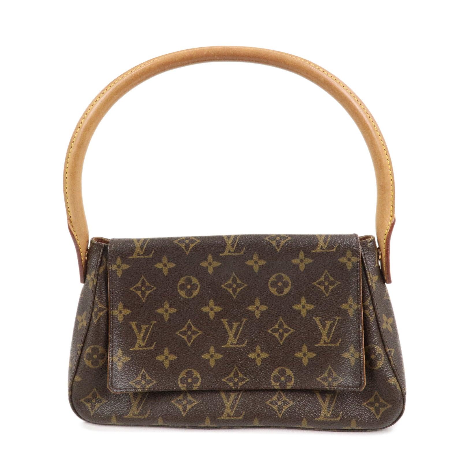 Louis Vuitton Monogram Mini Looping Shoulder Bag Brown M51147