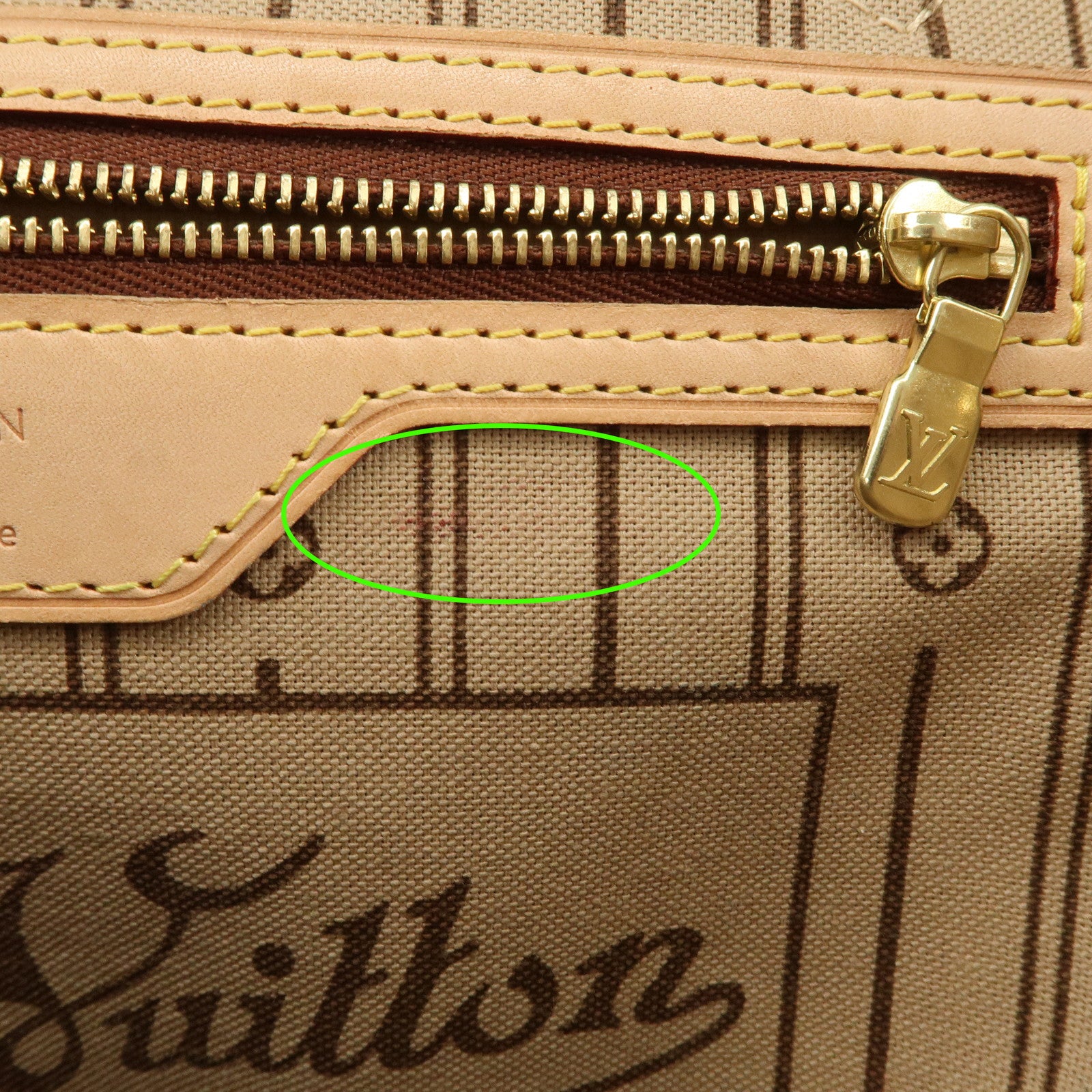 Louis Vuitton Monogram Neverfull PM Tote Bag Monogram M40155