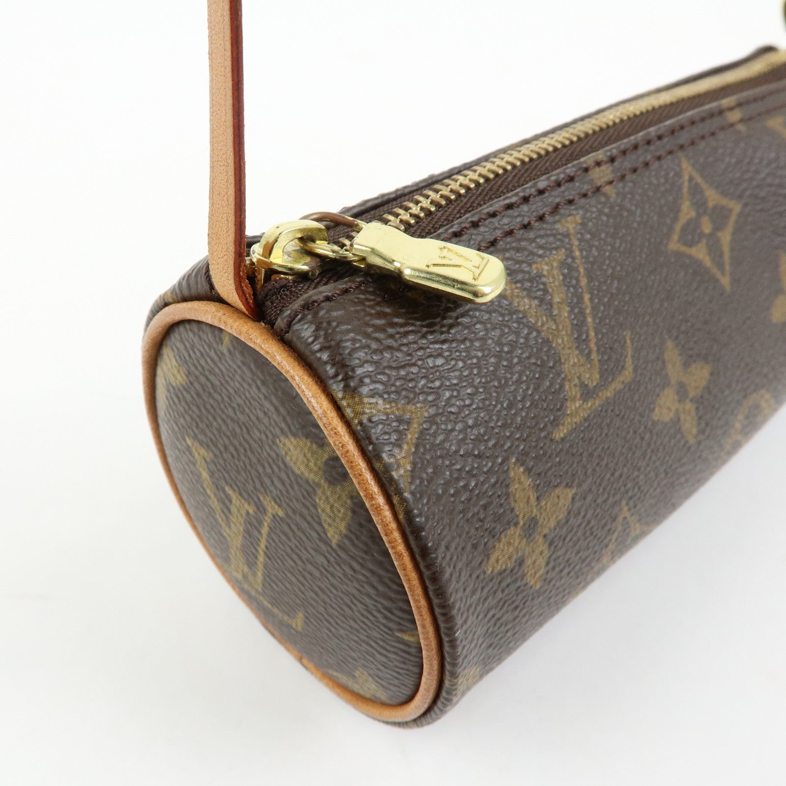Louis Vuitton Monogram Mini Pouch for Papillon Bag Brown