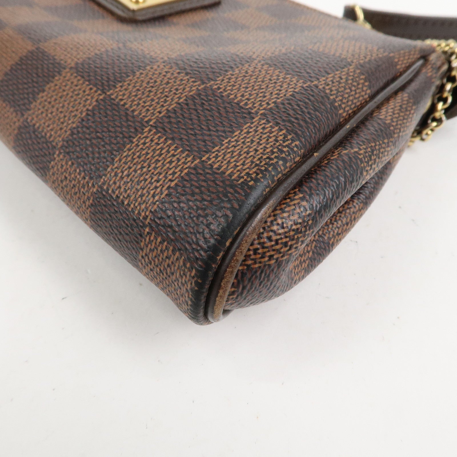 Louis Vuitton Damier Eva 2Way Bag Shoulder Bag Hand Bag Brown N55213