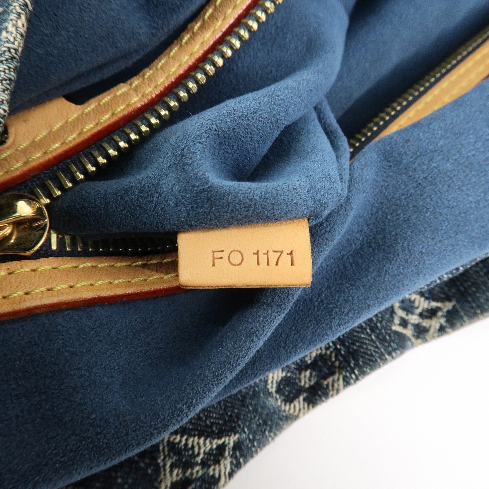 Louis Vuitton Monogram Denim Daily GM Shoulder Bag Hand Bag M40493