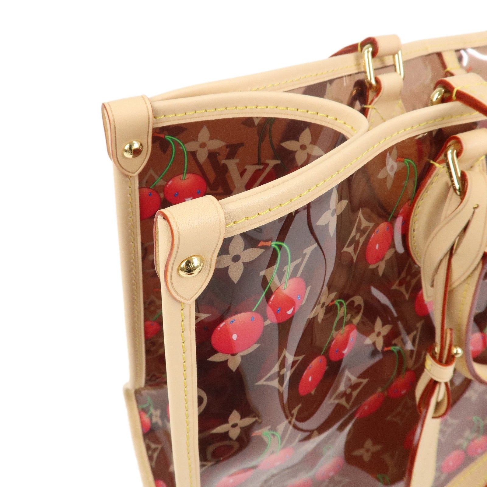 Louis Vuitton Monograml Cherry LV×TM OnTheGo GM Hand Bag M14306
