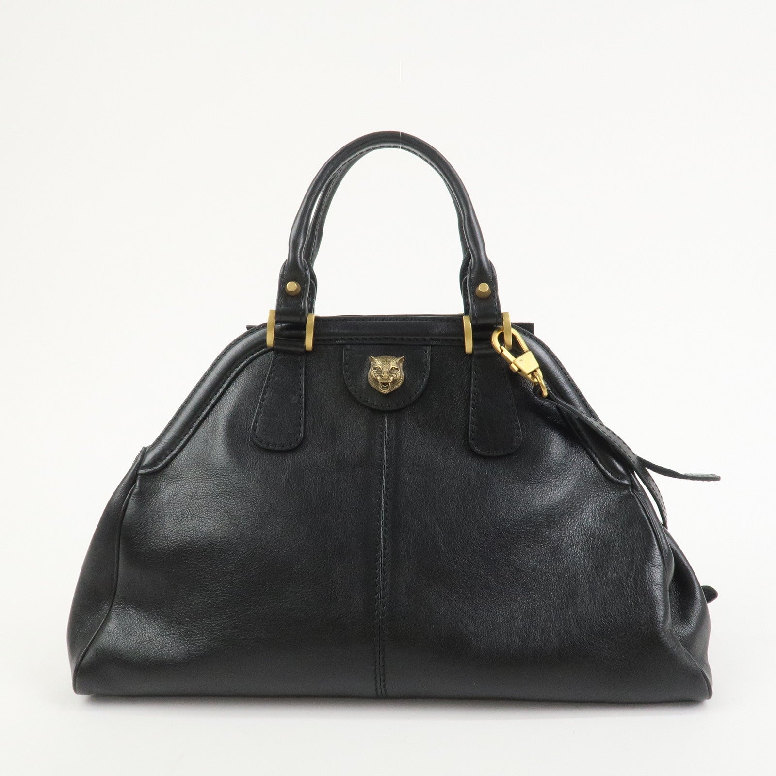 GUCCI GG Marmont Leather 2Way Shoulder Bag Hand Bag Black 516459