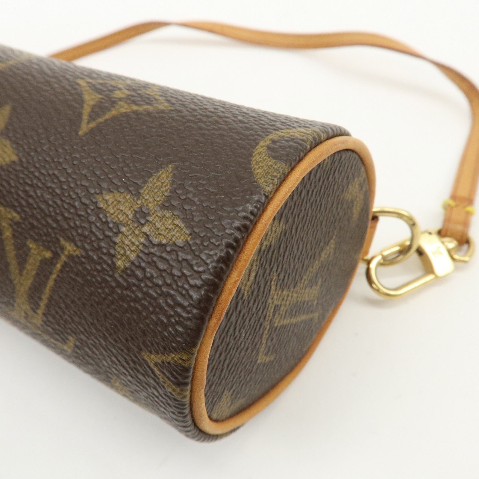 Louis Vuitton Monogram Mini Pouch for Papillon Bag New Style Brown