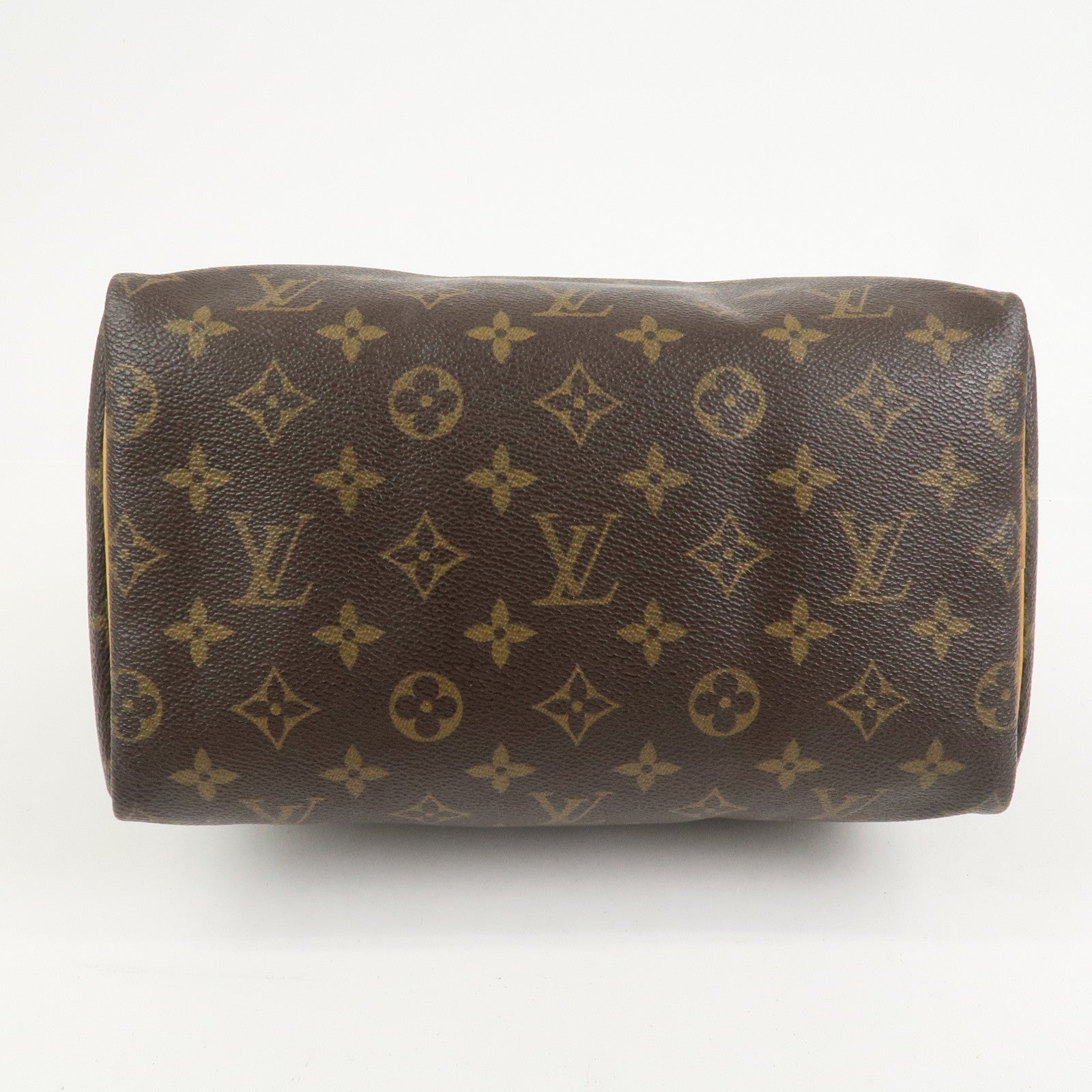 Louis Vuitton Monogram Speedy 25 Boston Bag Hand Bag Brown M41528