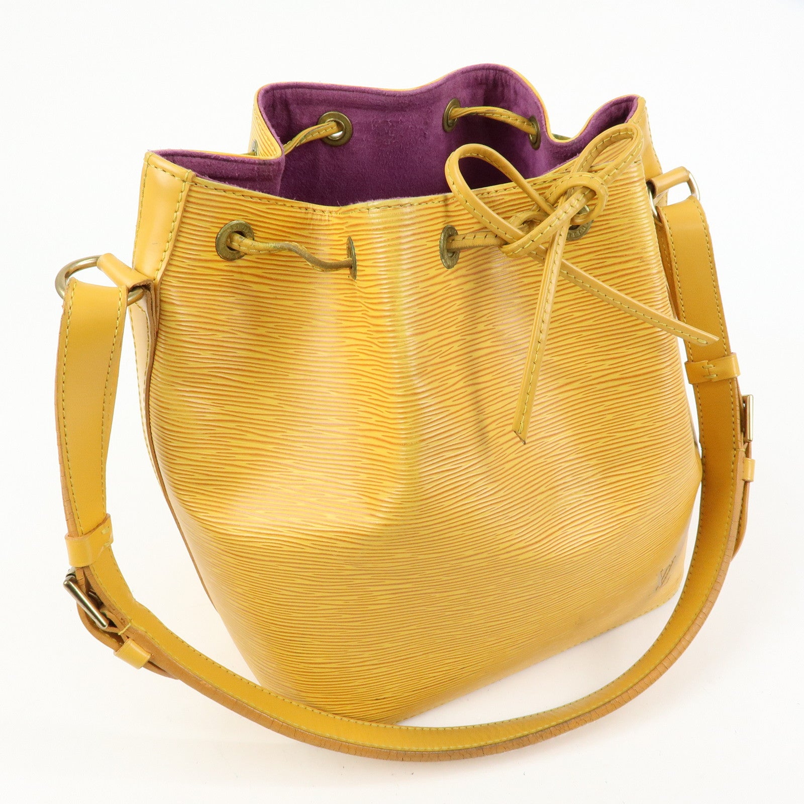 Louis Vuitton Epi Petit Noe Shoulder Bag Tassili Yellow M44109
