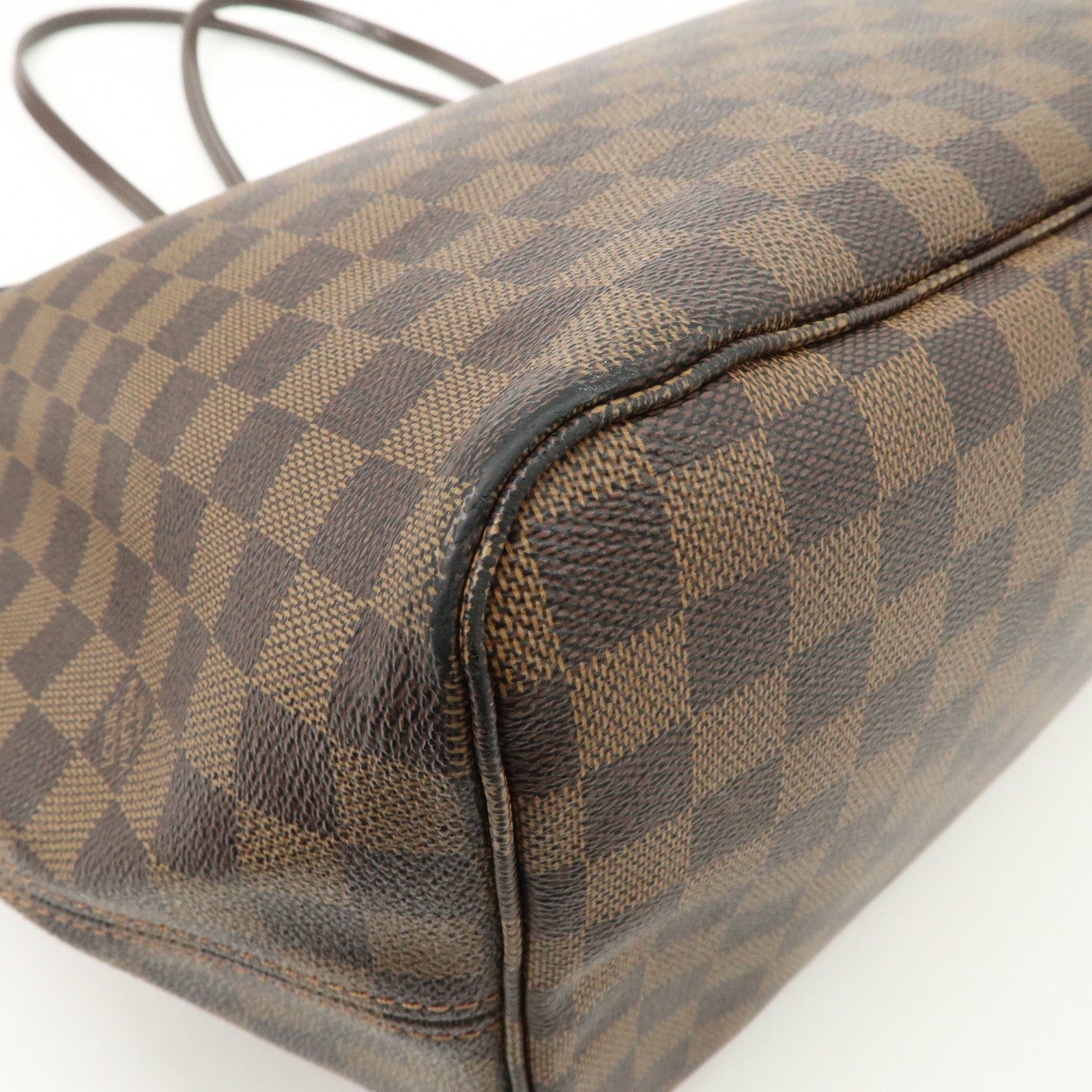 Louis Vuitton Damier Ebene Neverfull GM Tote Bag Shoulder Bag Brown N51106
