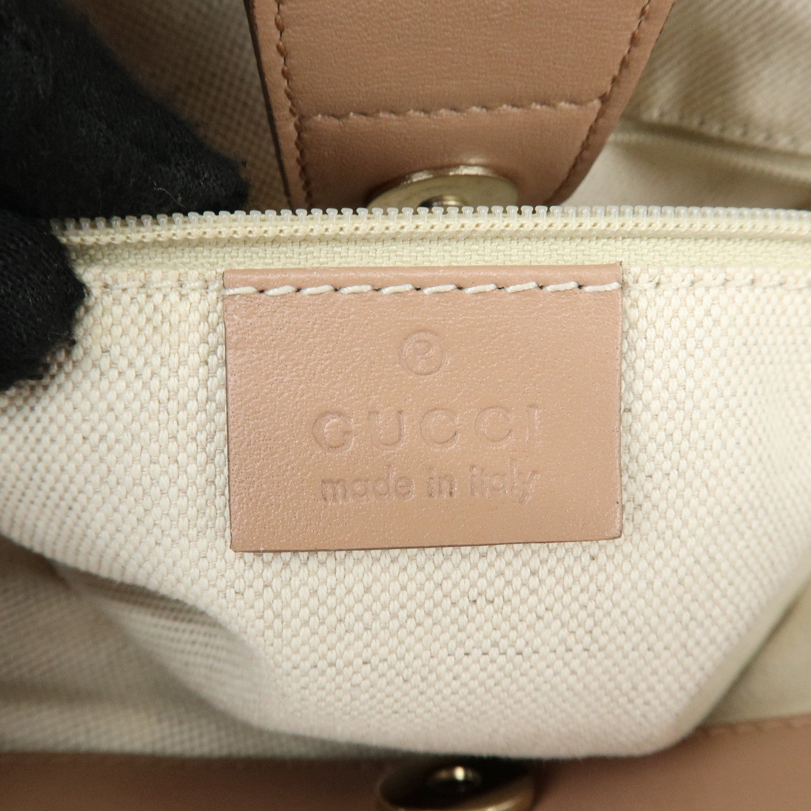 GUCCI Sukey GG Canvas Leather Tote Bag Hand Bag 211944 Authentic Used F/S
