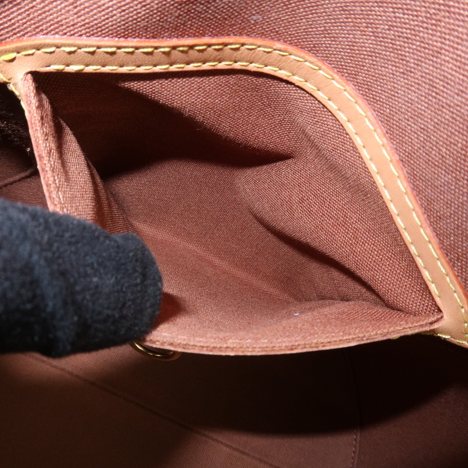 Louis Vuitton Monogram Ellipse MM Hand Bag Brown M51126