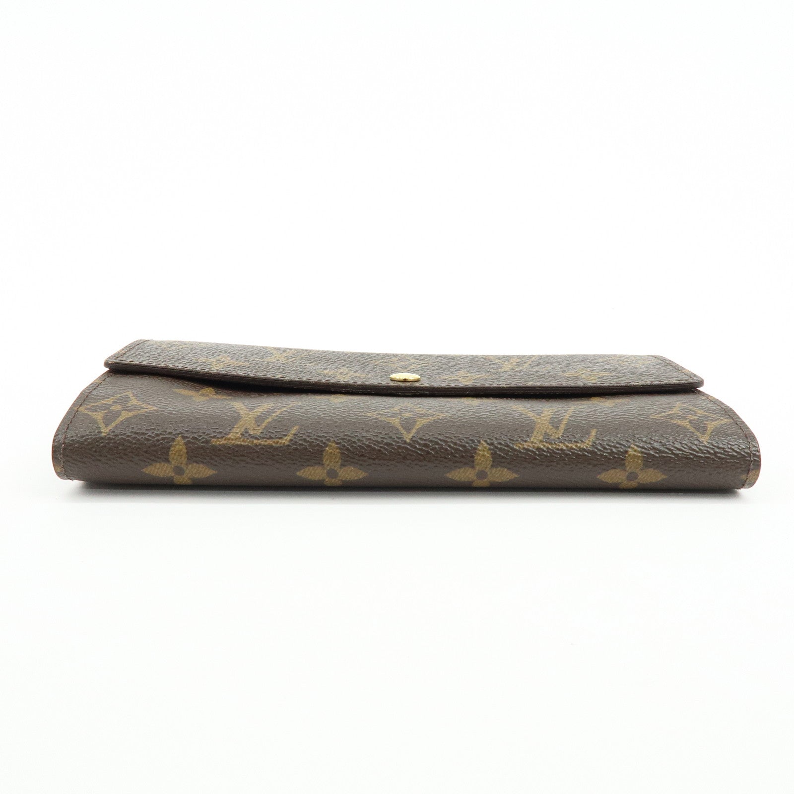 Louis Vuitton Monogram Portefeuille Sarah Long Wallet Brown M61734