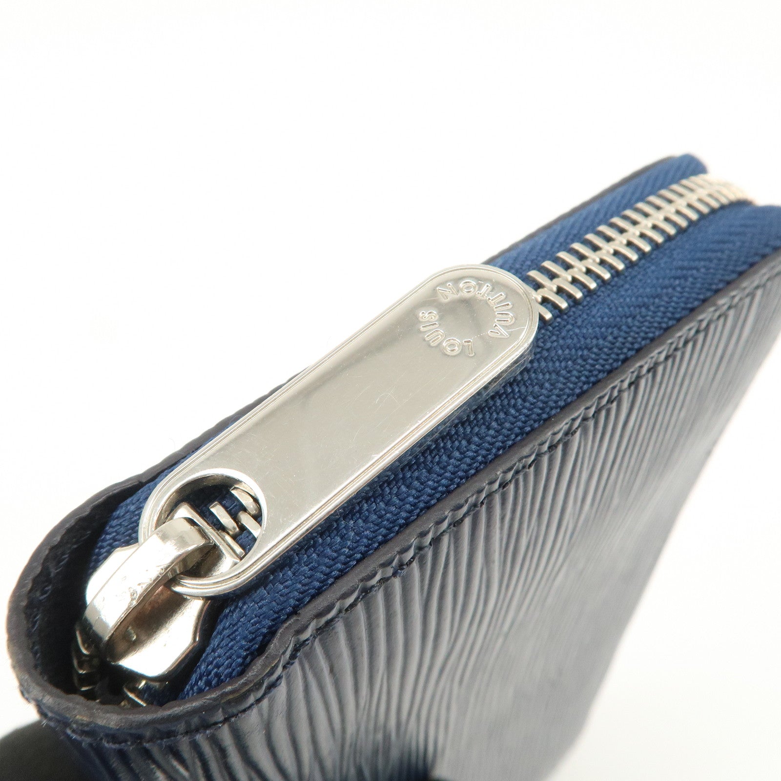 Louis Vuitton Epi leather Zippy Long Wallet Andigo Blue M61873 Used