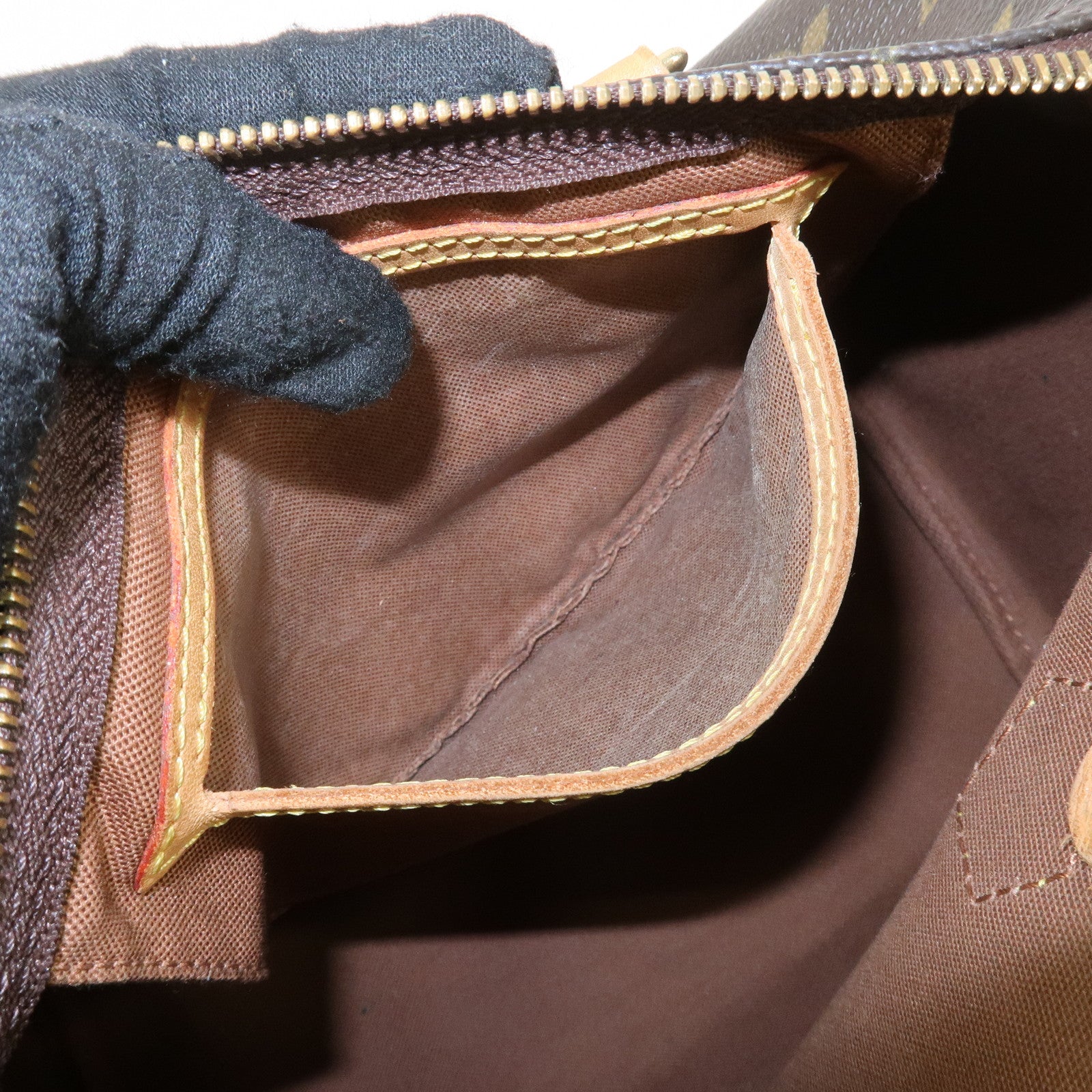 Louis Vuitton Monogram Speedy 25 Boston Bag Hand Bag Brown M41528