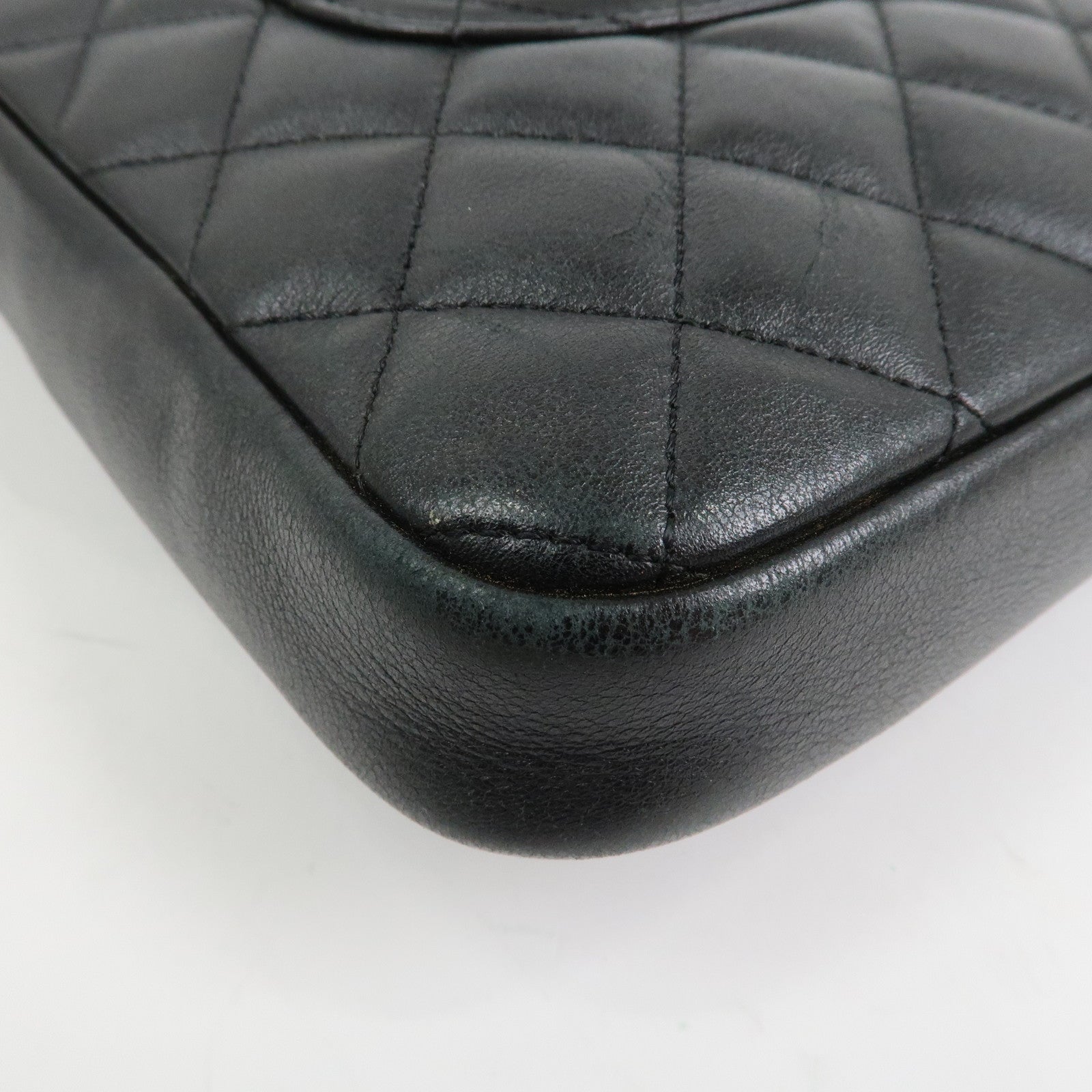 CHANEL Cambon Line Lambskin Medium Pochette Shoulder Bag A25178