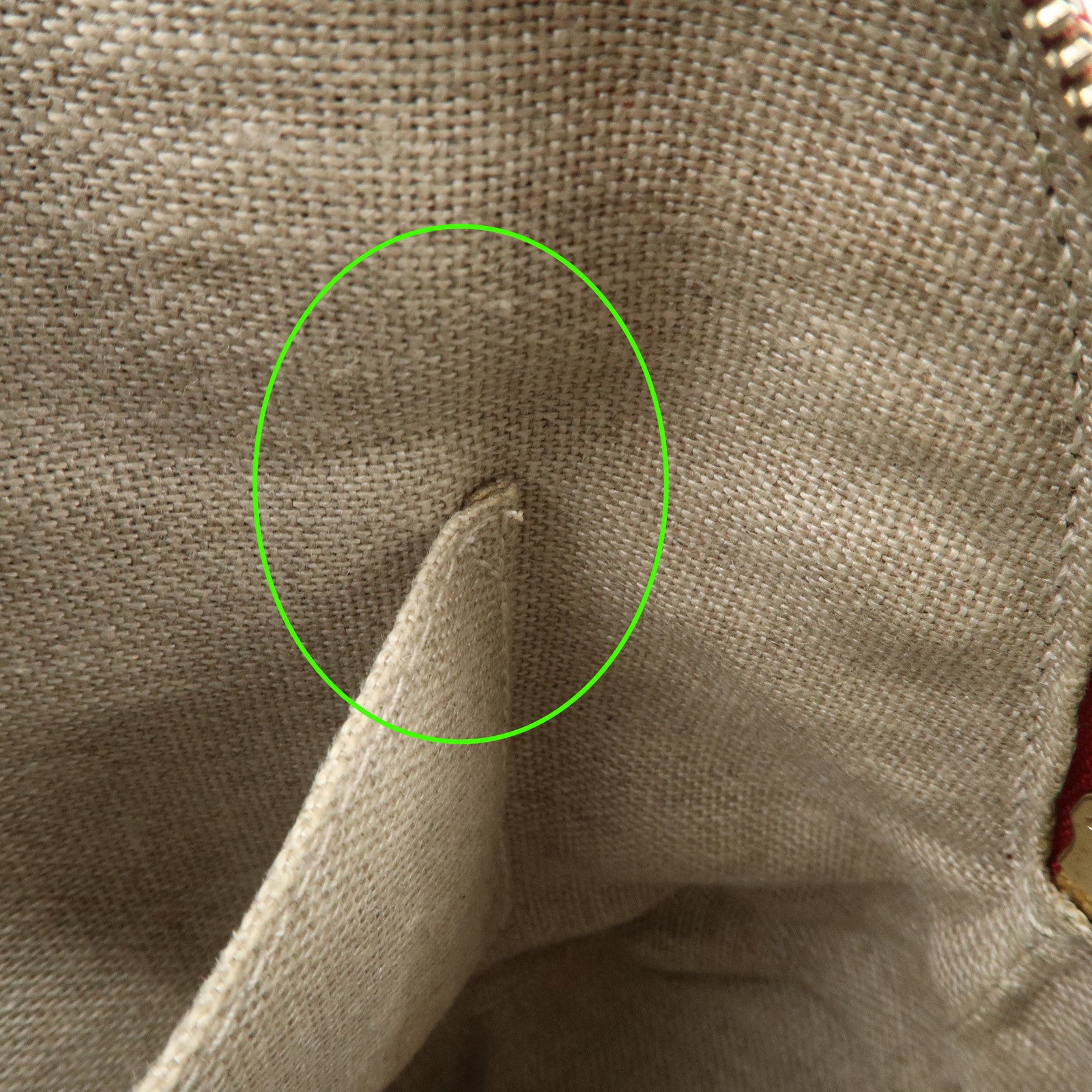 GUCCI Micro Guccissima 2Way Bag Hand Bag Red 449654