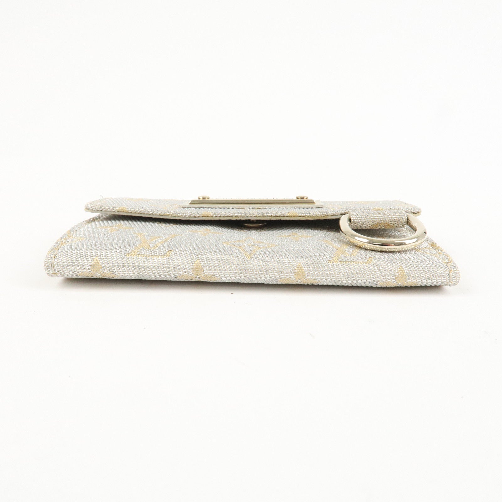 Louis Vuitton Monogram Shine Porte Monnaie Canvas Leather M92369 Used