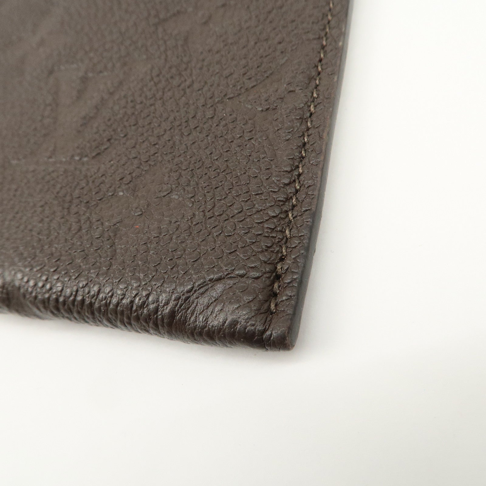 Louis Vuitton Empreinte Portefeuille Curieuse Pouch Brown M60300 Used