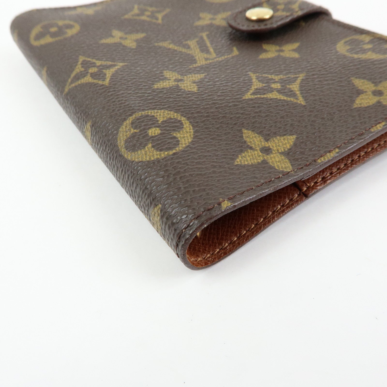 Louis Vuitton Monogram Agenda PM Planner Cover Brown R20005
