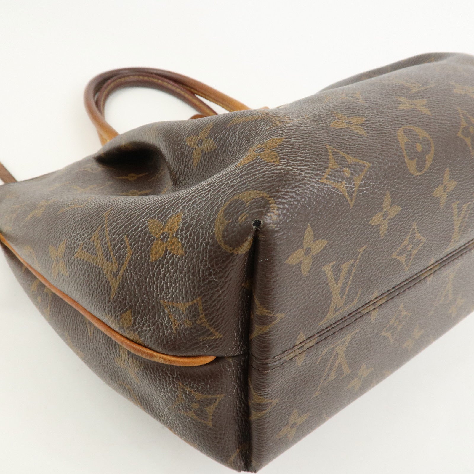 Louis Vuitton Monogram Turenne PM 2Way Bag Hand Bag Brown M48813