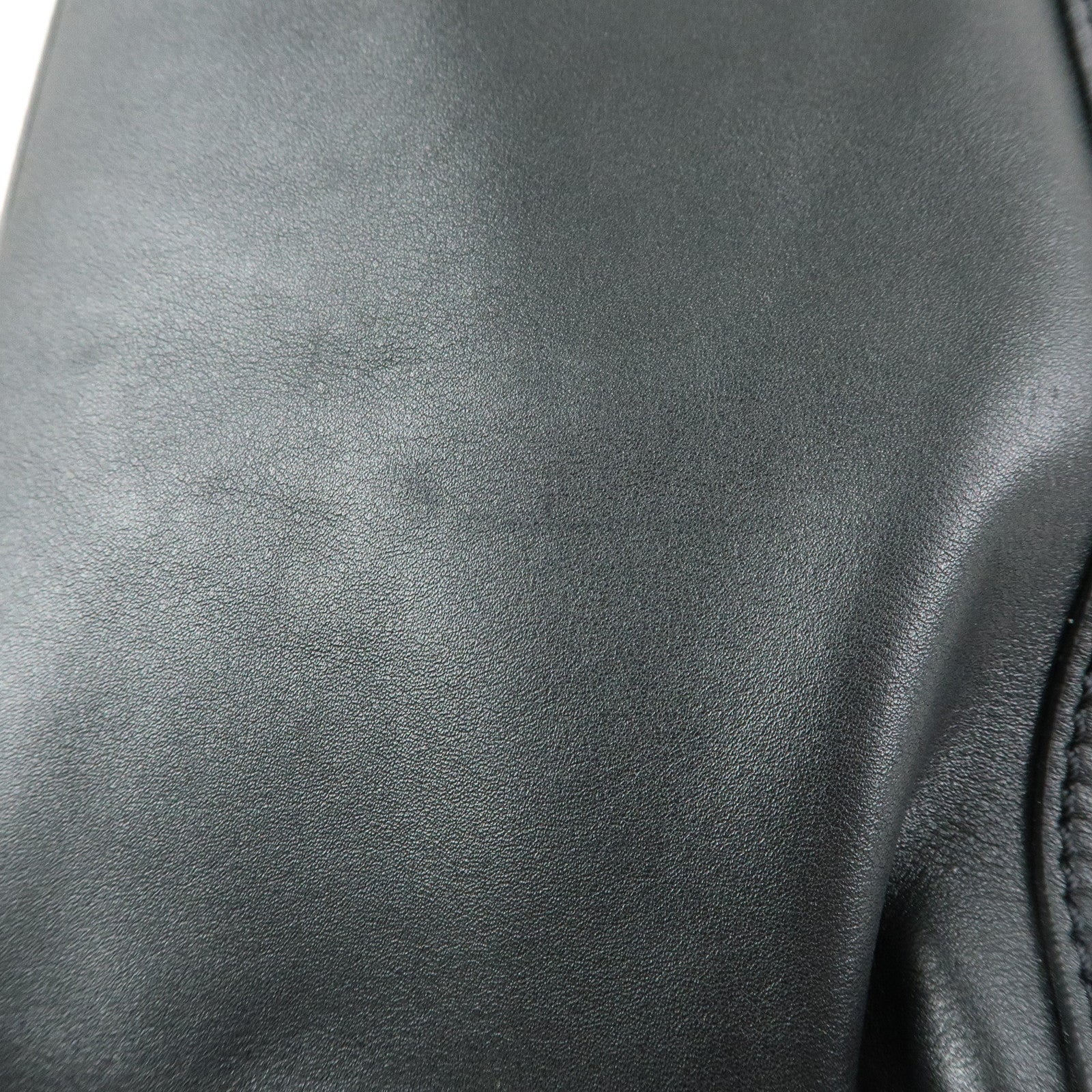 VALENTINO Studs Leather 2Way Bag Shoulder Bag Hand Bag Black