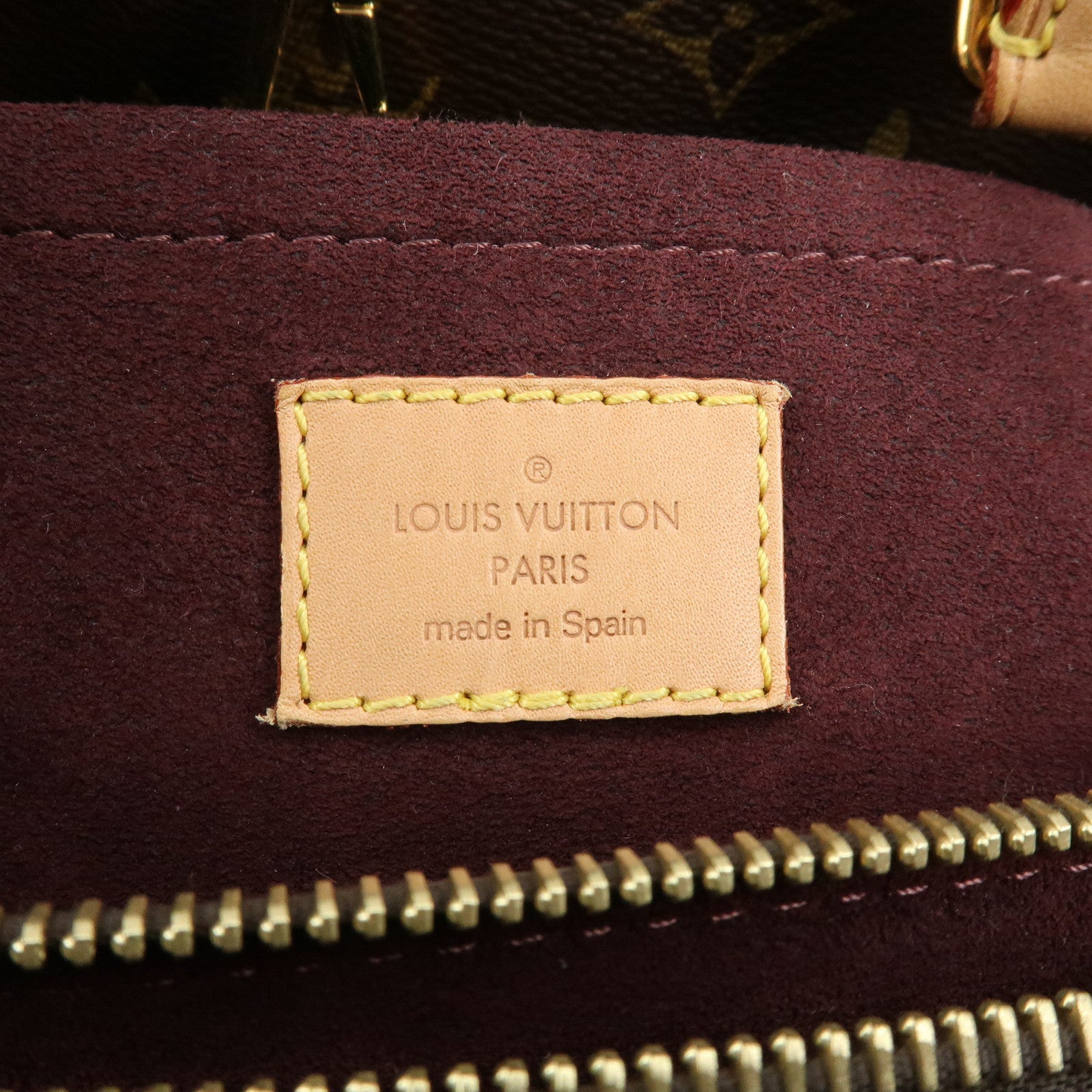 Louis Vuitton Monogram Montaigne MM 2Way Bag Hand Bag M41056