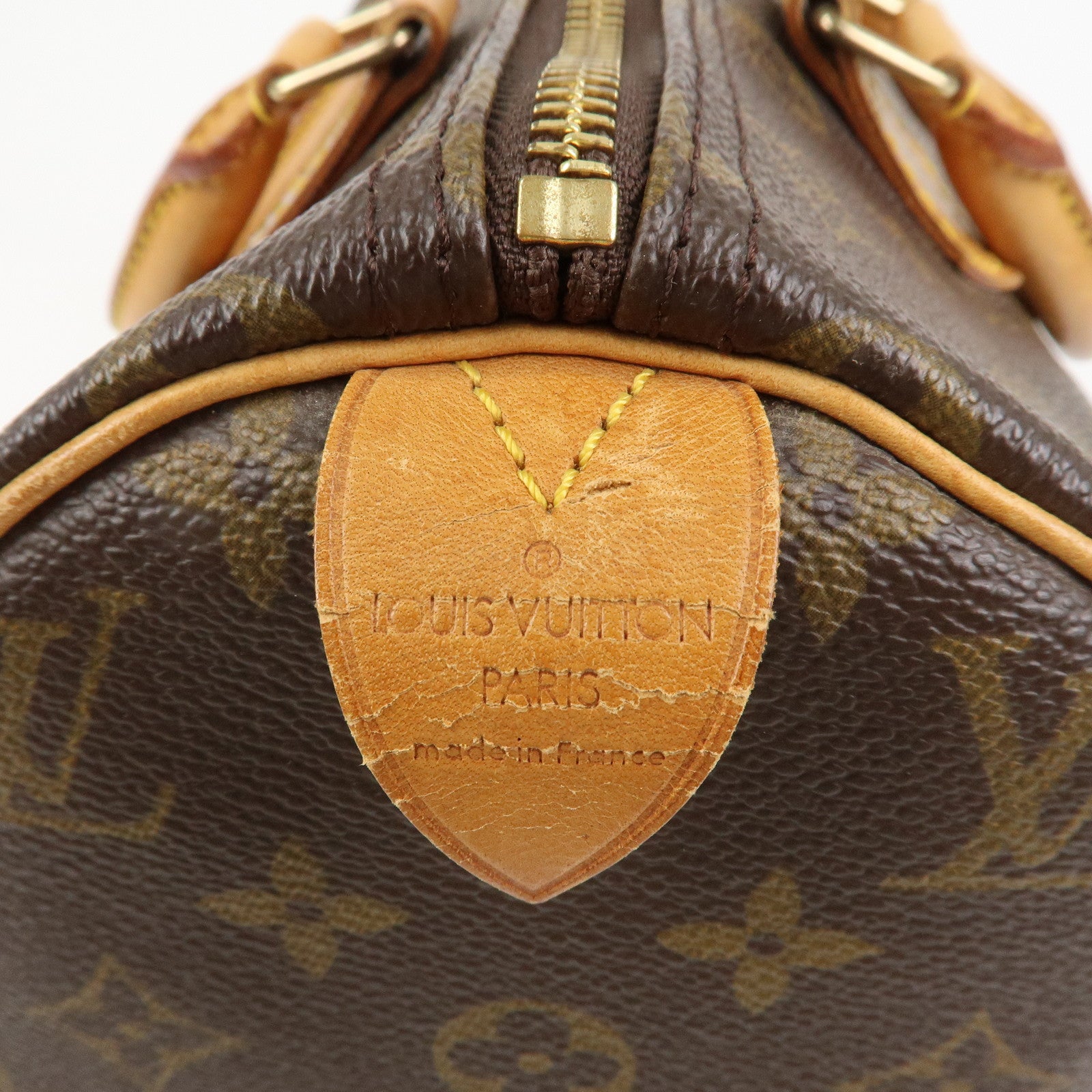 Louis Vuitton Monogram Speedy 30 Boston Bag Hand Bag Brown M41526