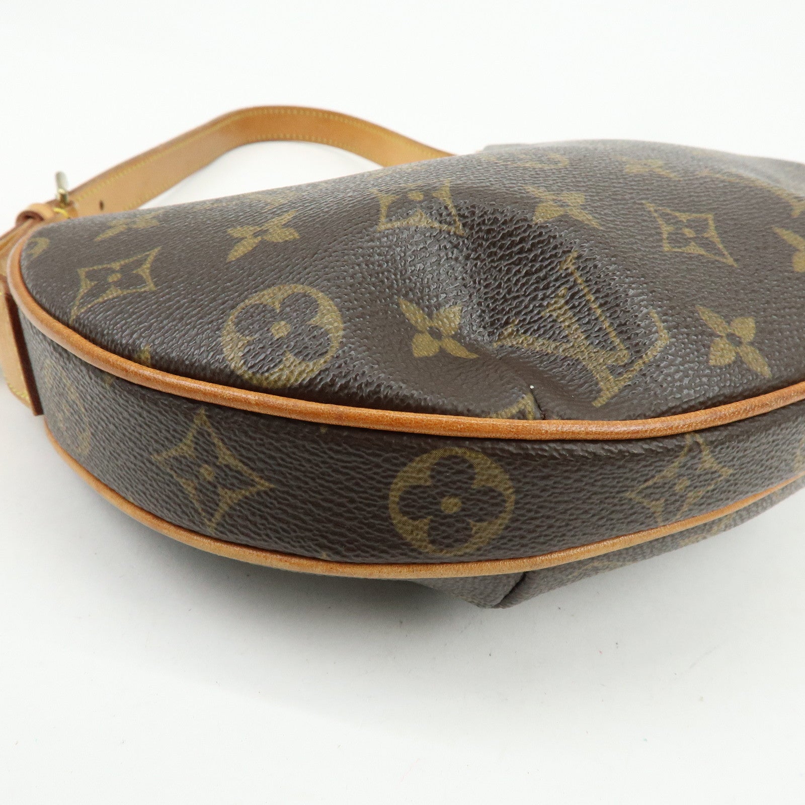 Louis Vuitton Monogram Pochette Croissant Shoulder Hand Bag M51510