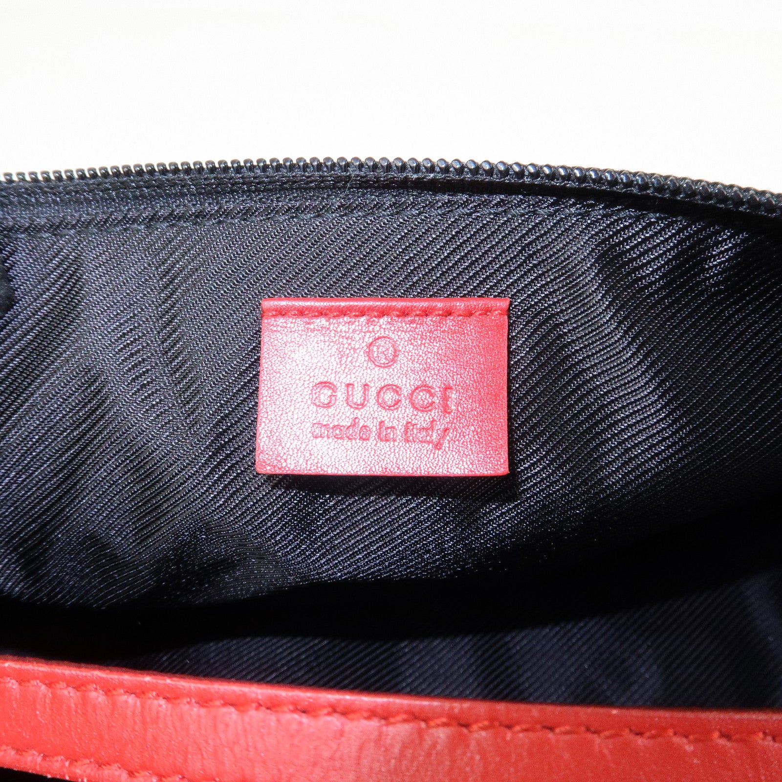 GUCCI Boat Bag GG Monogram Canvas Pouch Hand Bag 039.1103