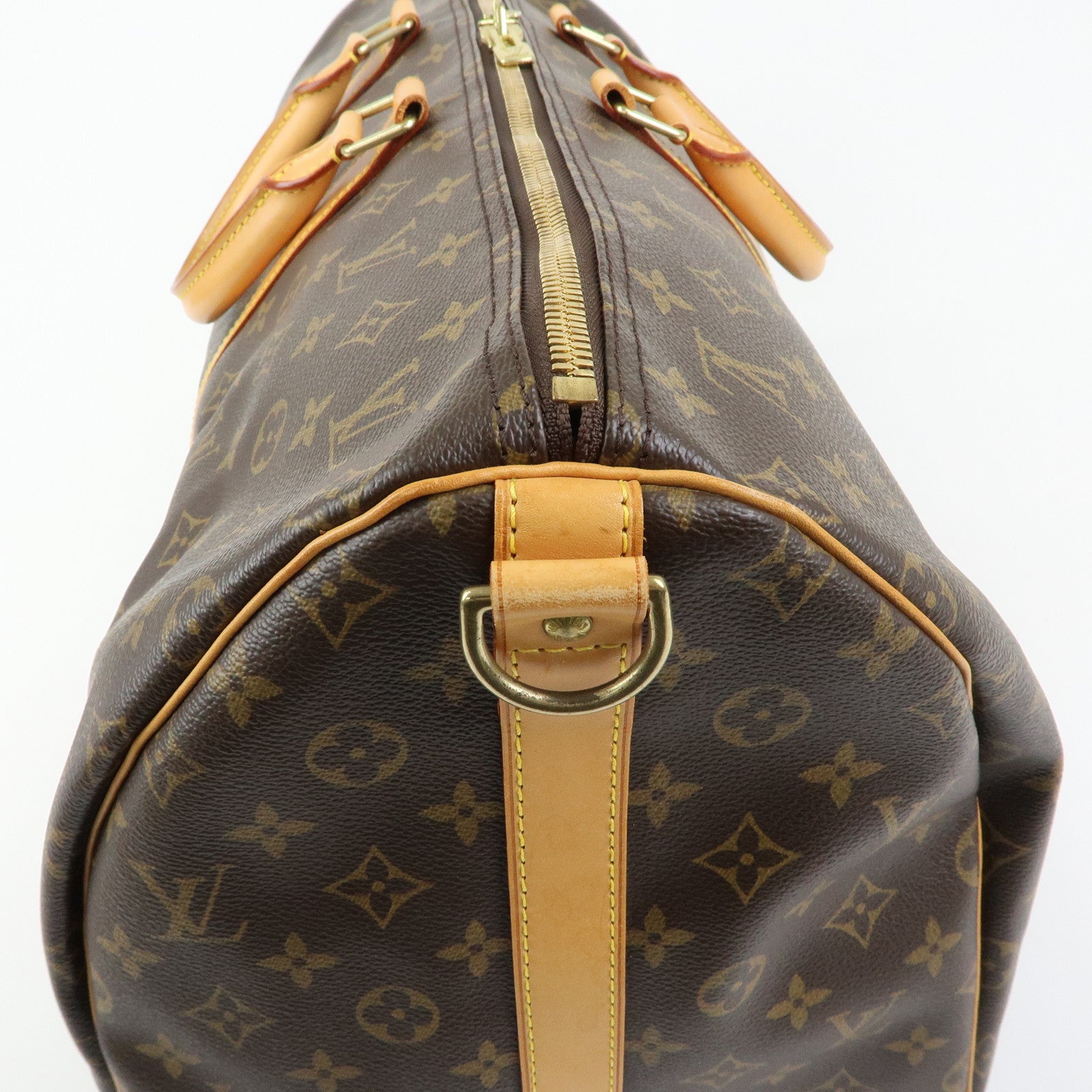 Louis Vuitton Monogram Keep All Bandouliere 55 Boston Bag M41414