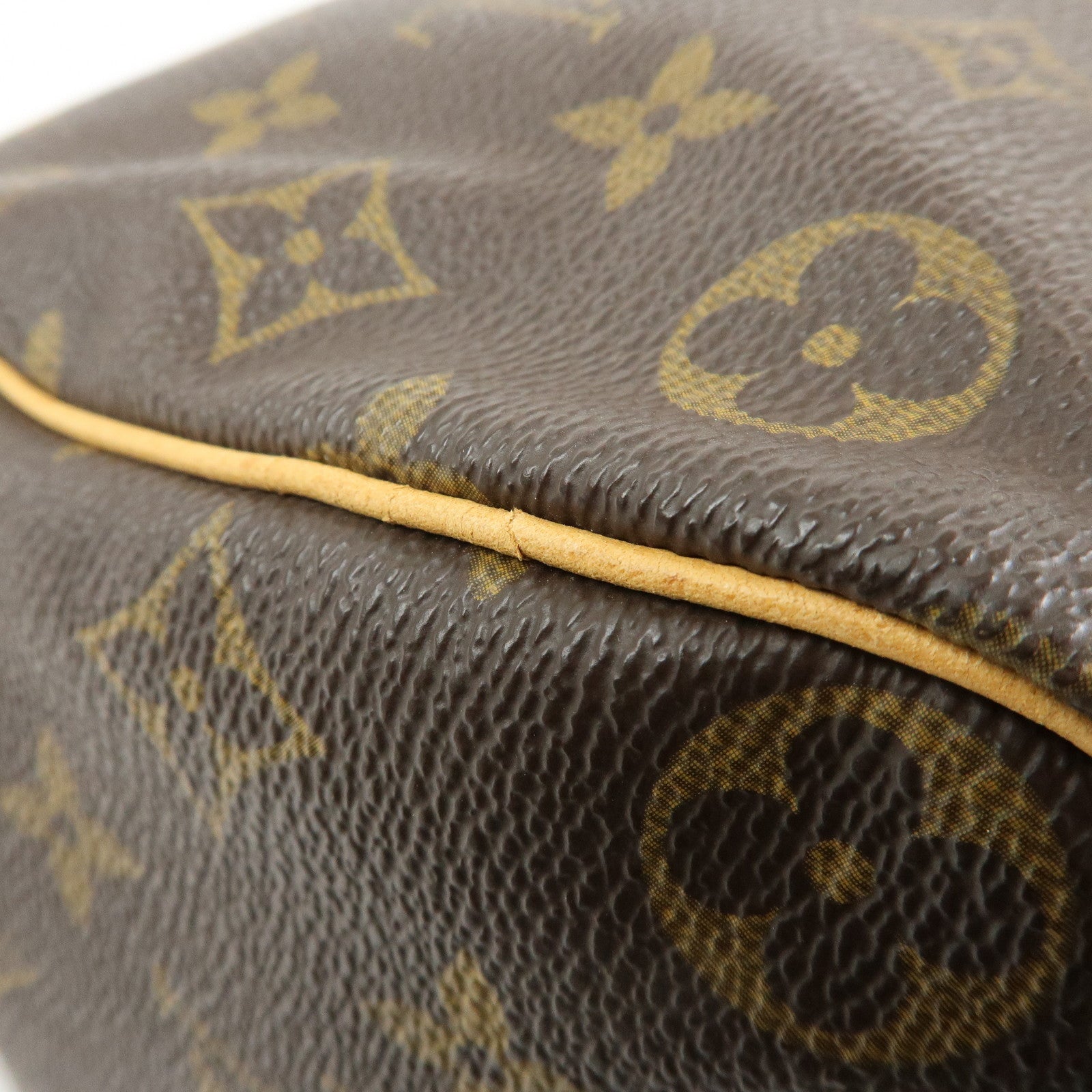 Louis Vuitton Monogram Speedy 35 Boston Bag Hand Bag Brown M41524