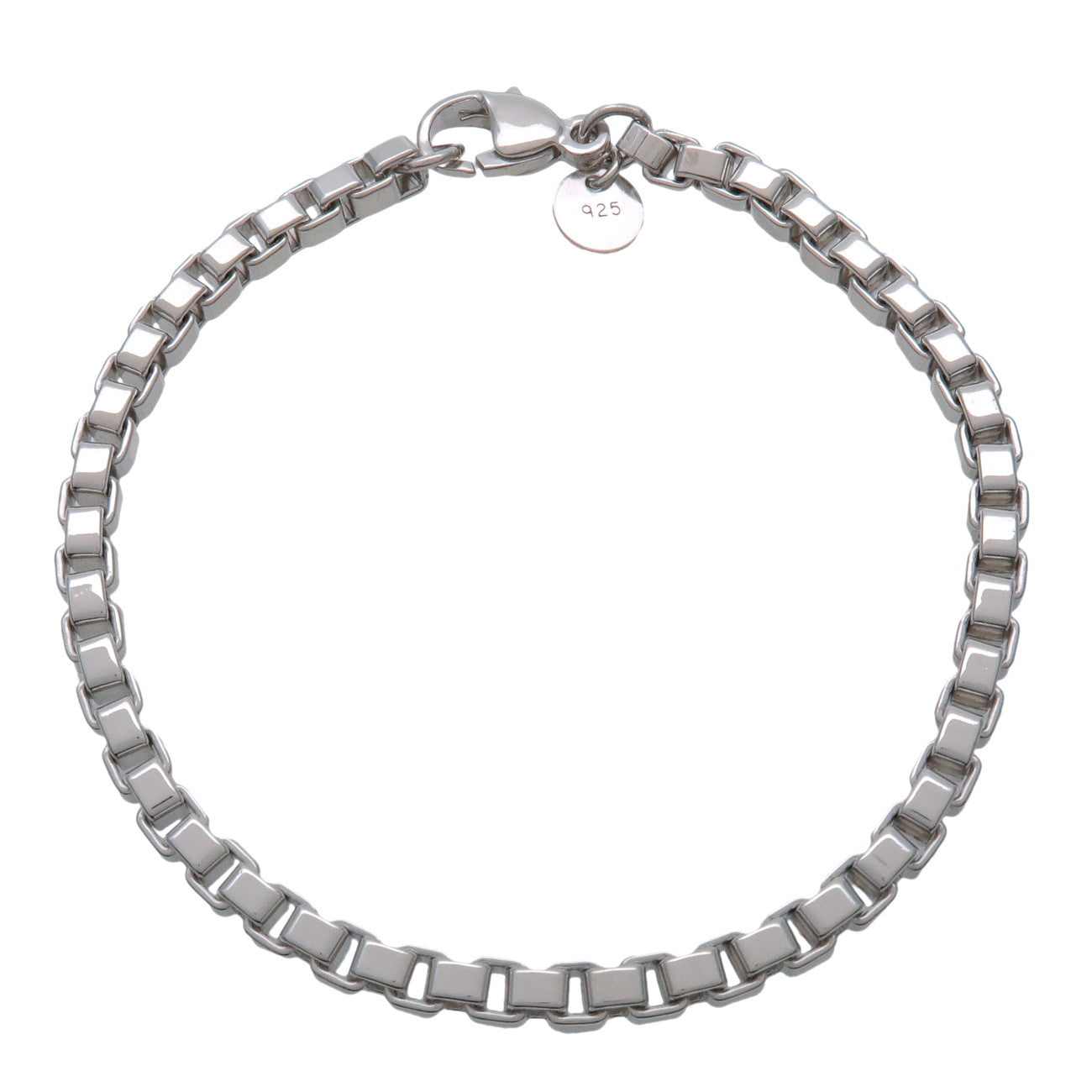 Tiffany & Co Venetian Link Bracelet SV925 Silver